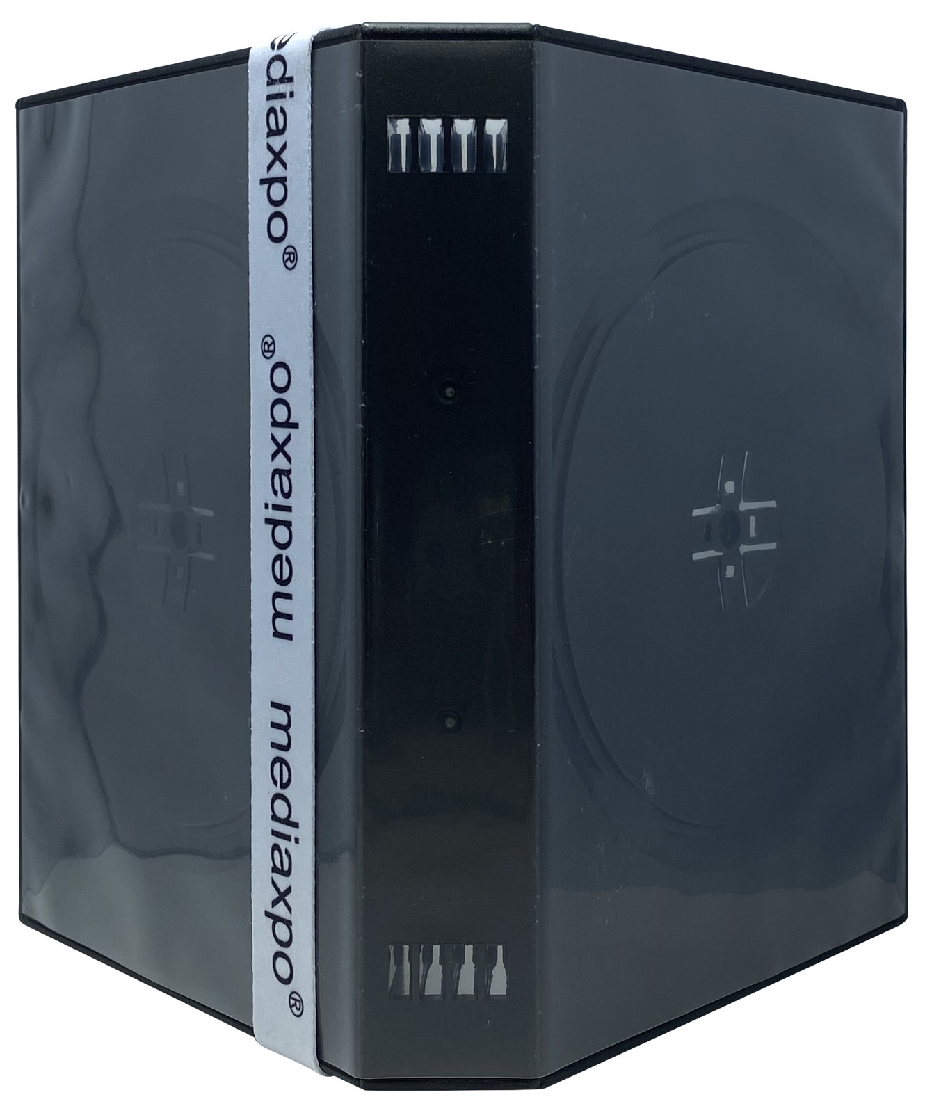 Black 10 Disc DVD Cases Lot
