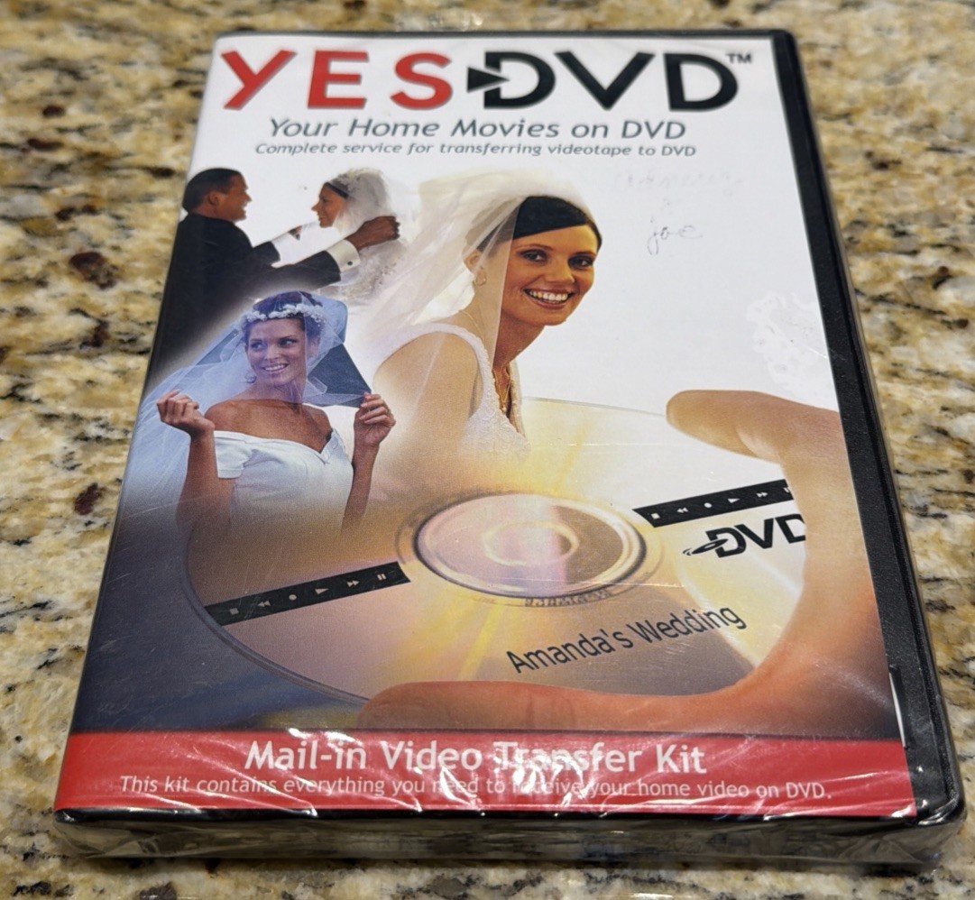 YES-DVD YOUR HOME MOVIES ON DVD NEW SEALED 2003 YES VIDEO