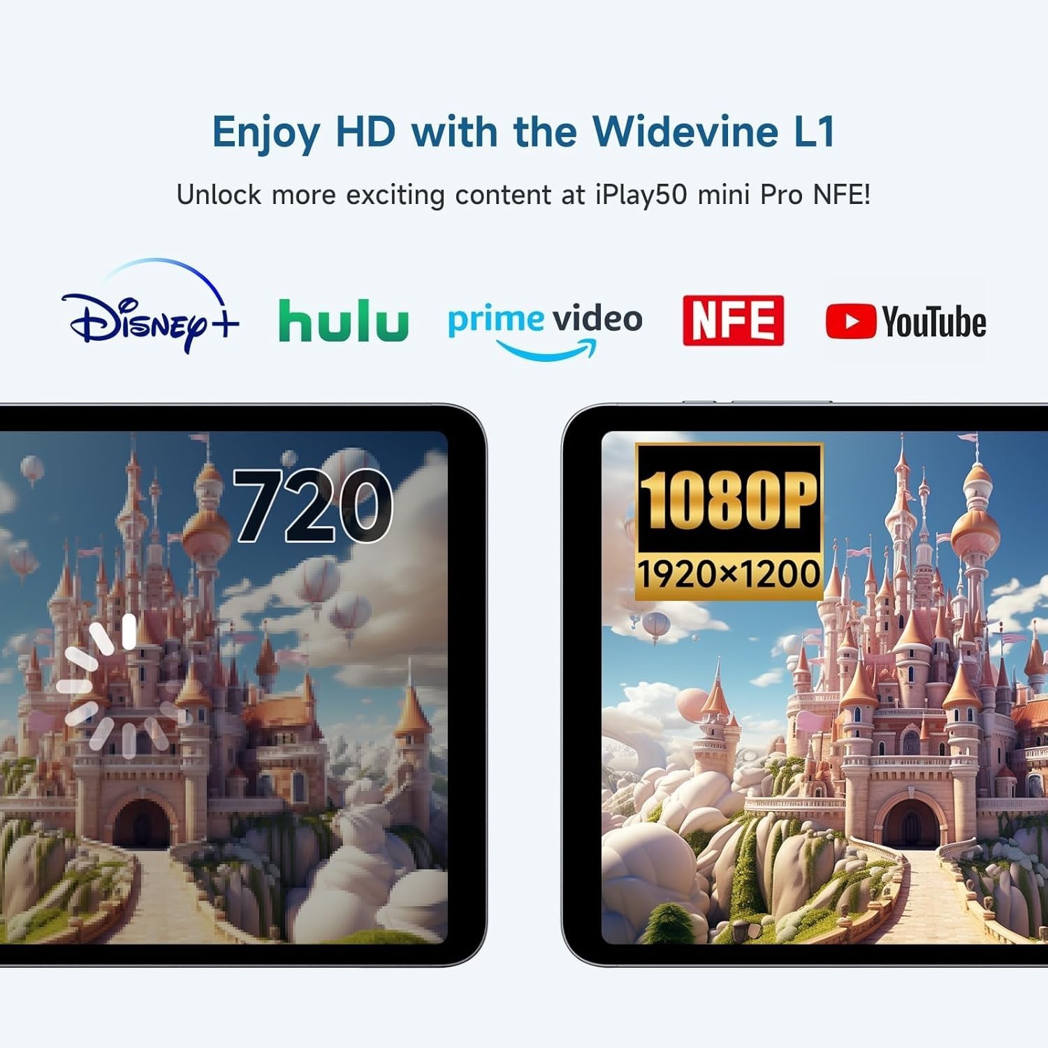 ALLDOCUBE 8.4 inch Tablet FHD+ 1920×1200 16GB(8+8) +128GB 5MP/13MP 4G LTE