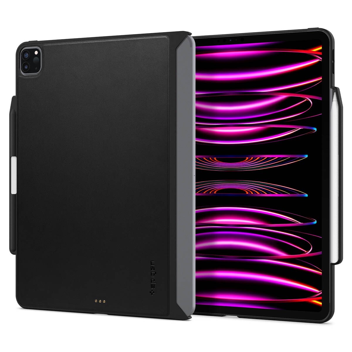For iPad Pro 12.9 inch | Spigen Thin Fit Pro Case Compatible with Magic Keyboard