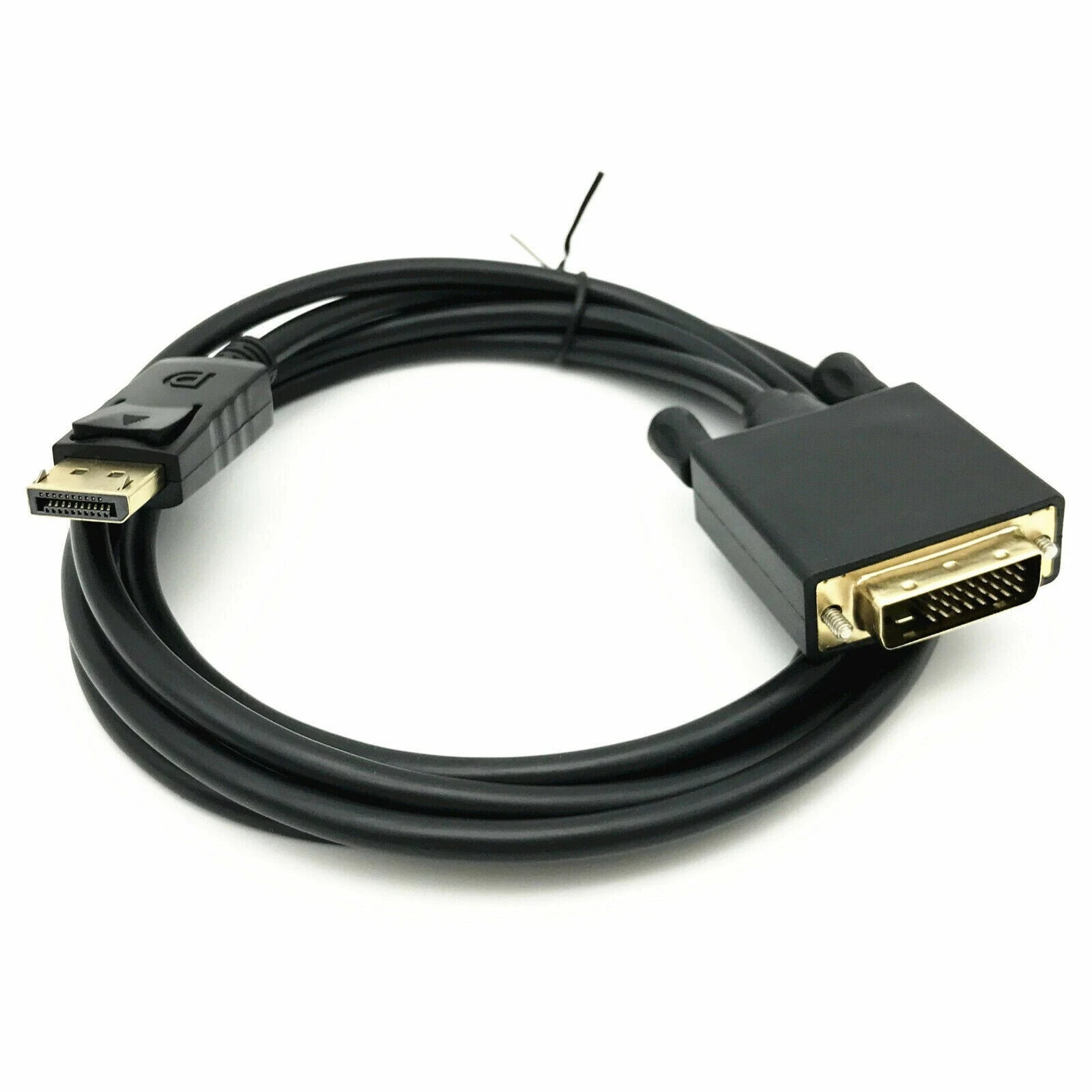6/10/15 Ft Gold Plated DP DisplayPort to DVI-D Male Dual Link Cable 2k 4k 1080P