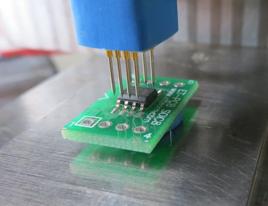 With free guide cap SOIC8 Pogo Pin Adapter For Universal EEPROM programmer