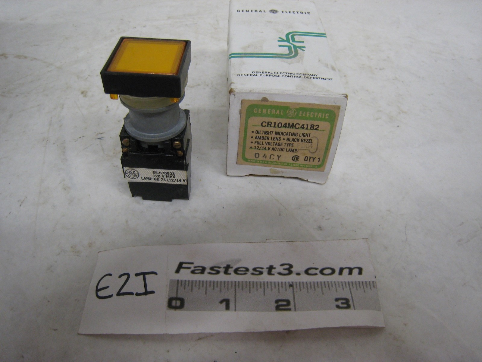 GE CR104MC4182 Oil Tight Indicating Light