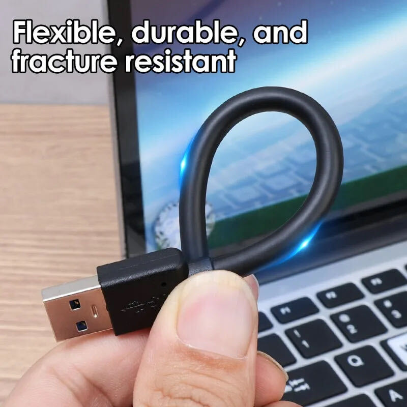 USB 3.0 A Male to A Cable Lot Data Transfer Super Speed Power Charger Metal 3FT