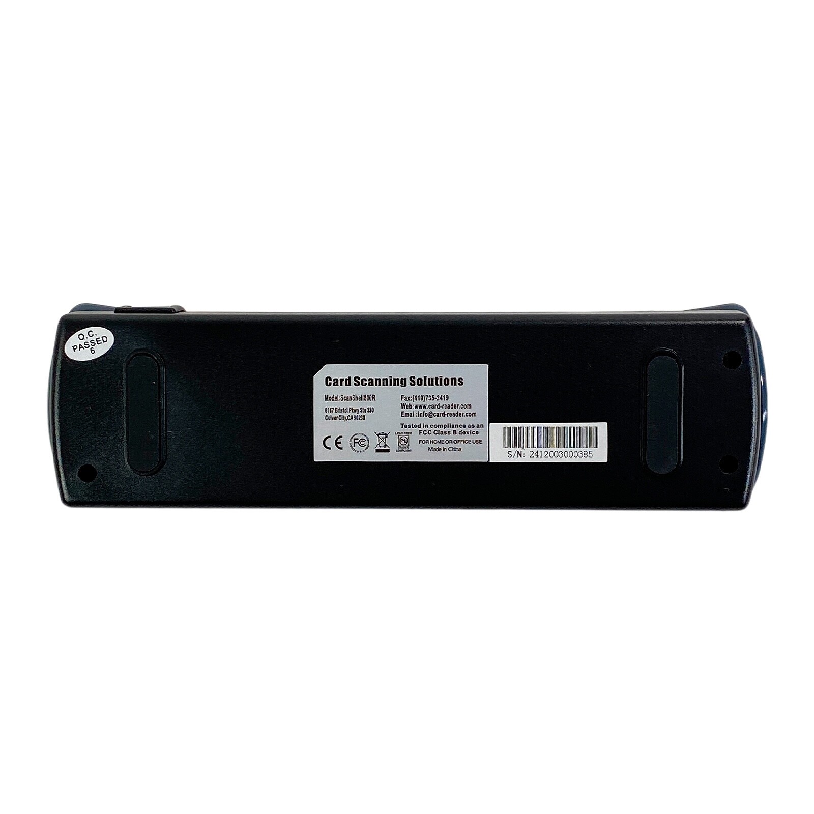CSSN Card Scanning Solutions (Acuant) ScanShell 800R ID Card Scanner w/USB Cable