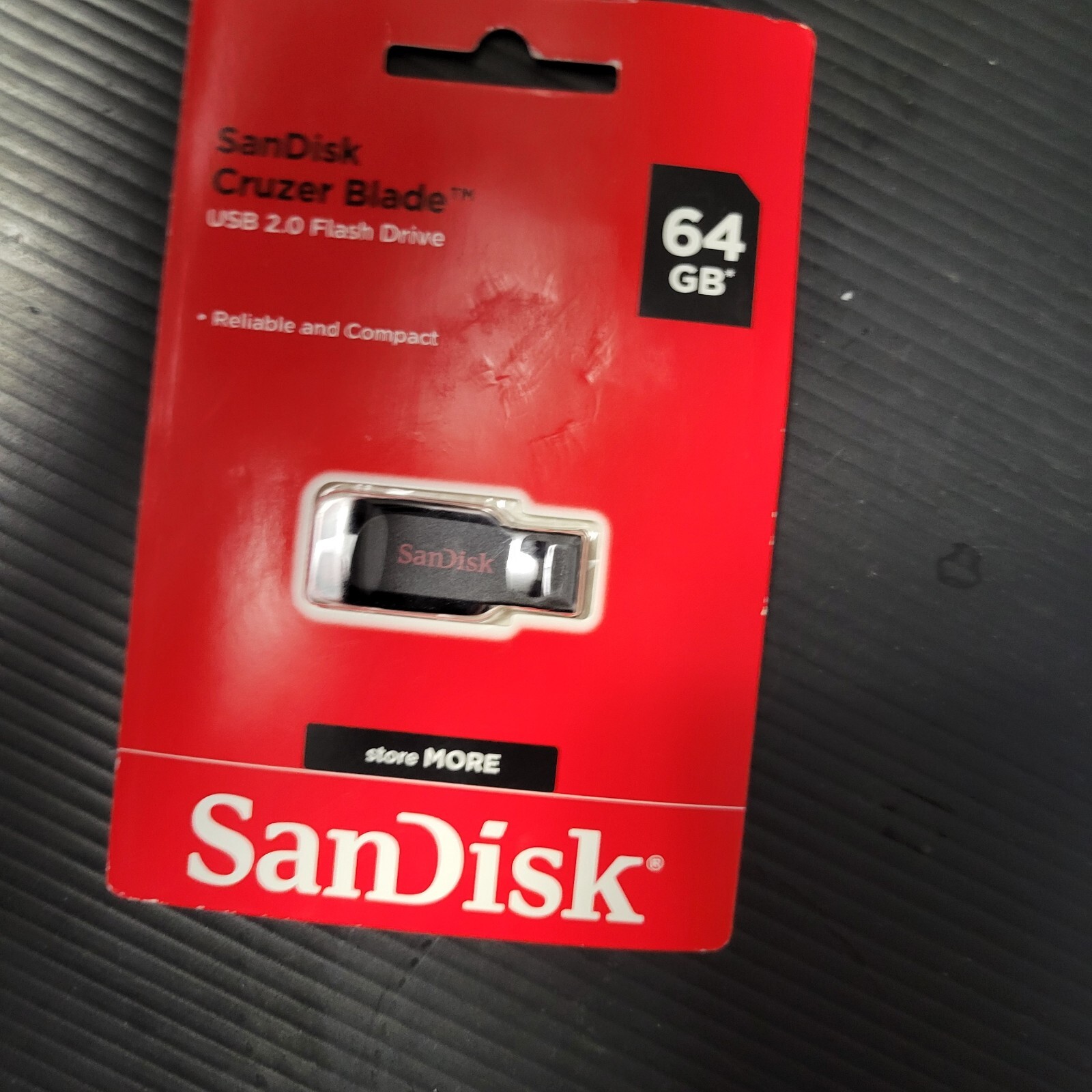 NEW SanDisk Cruzer Blade 64GB USB 2.0 Flash Drive Memory Stick SDCZ50