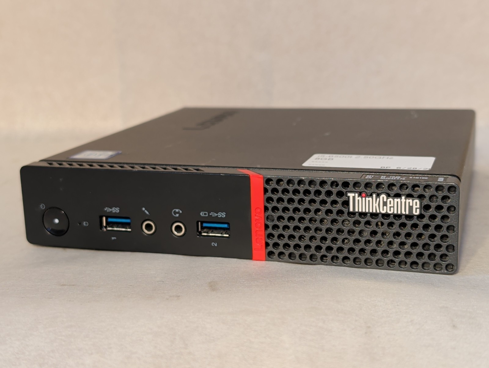 Lenovo ThinkCentre M700 Tiny PC Core i5-6500T 2.5GHz 8GB DDR4 WiFi No SSD/OS /AC
