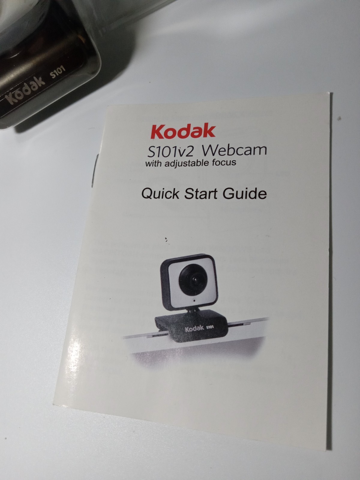Kodak S101 Webcam NEW Win MAC Microphone Skype Messenger Parental Control