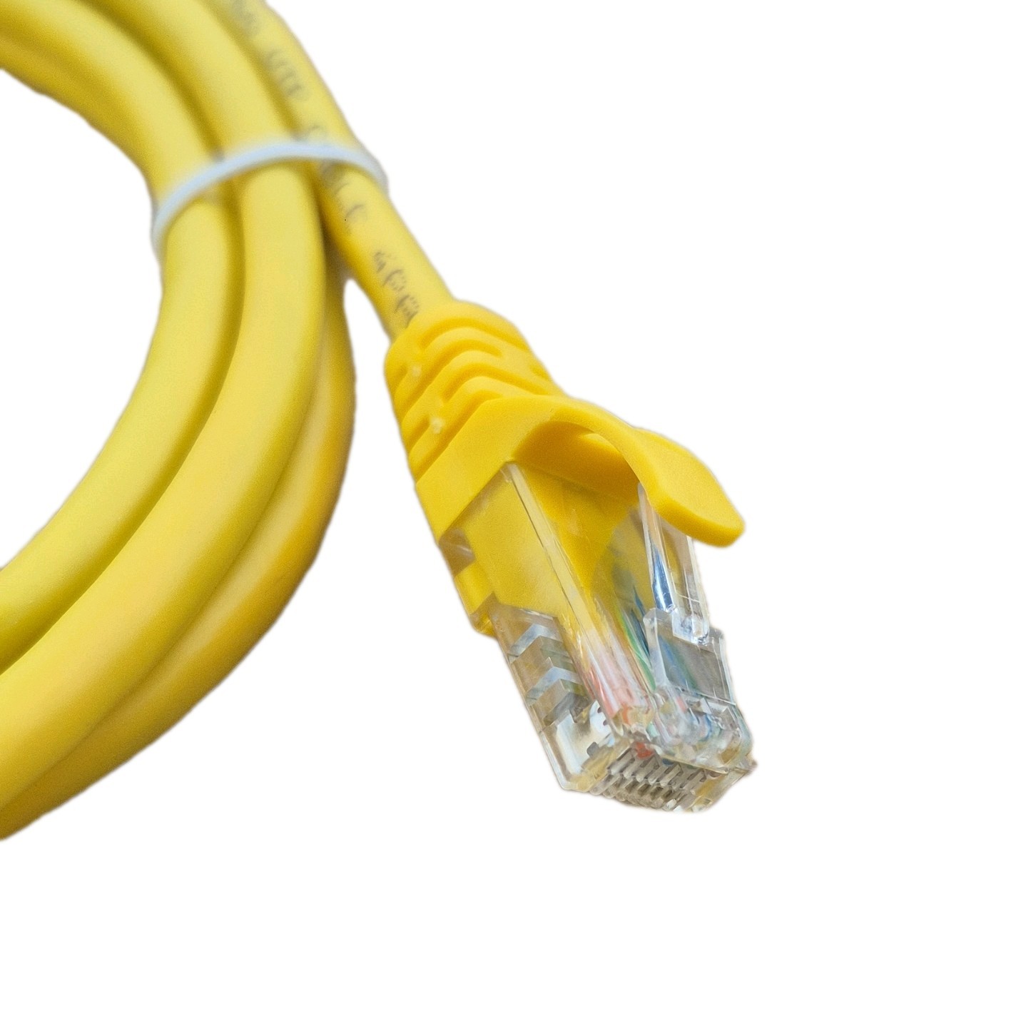 Cat6 Ethernet Cable Lot of 5 RJ45 Network LAN Patch Cords Mixed Colors Tested