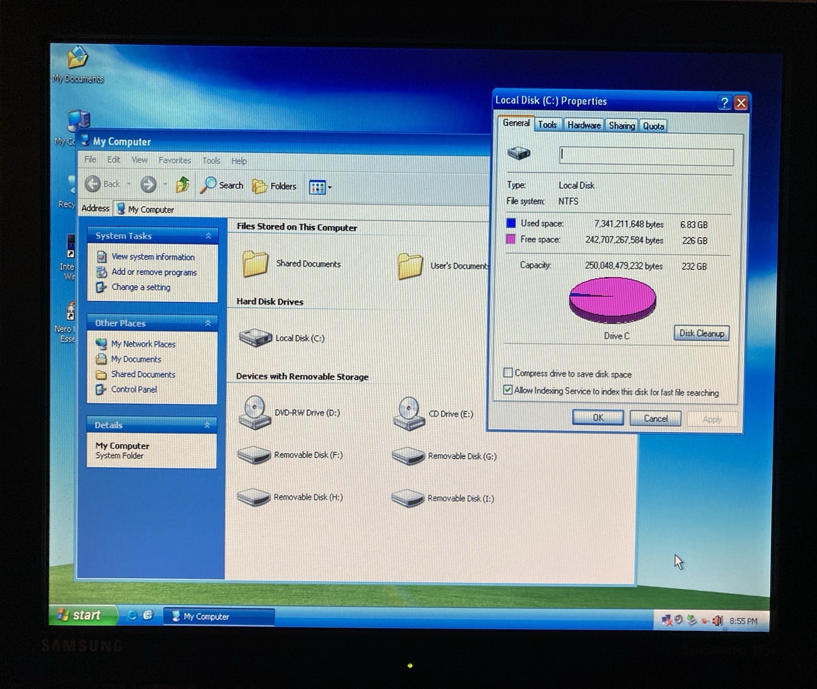 HP Pavilion a1230n Tower Computer/Vintage Windows XP Media Center, Firewire