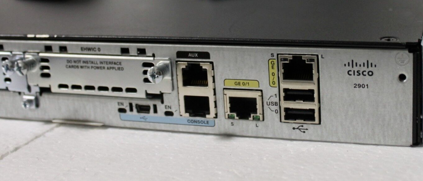Cisco 2901/K9 Router CISCO2901/K9 – 30 DAYS Warranty