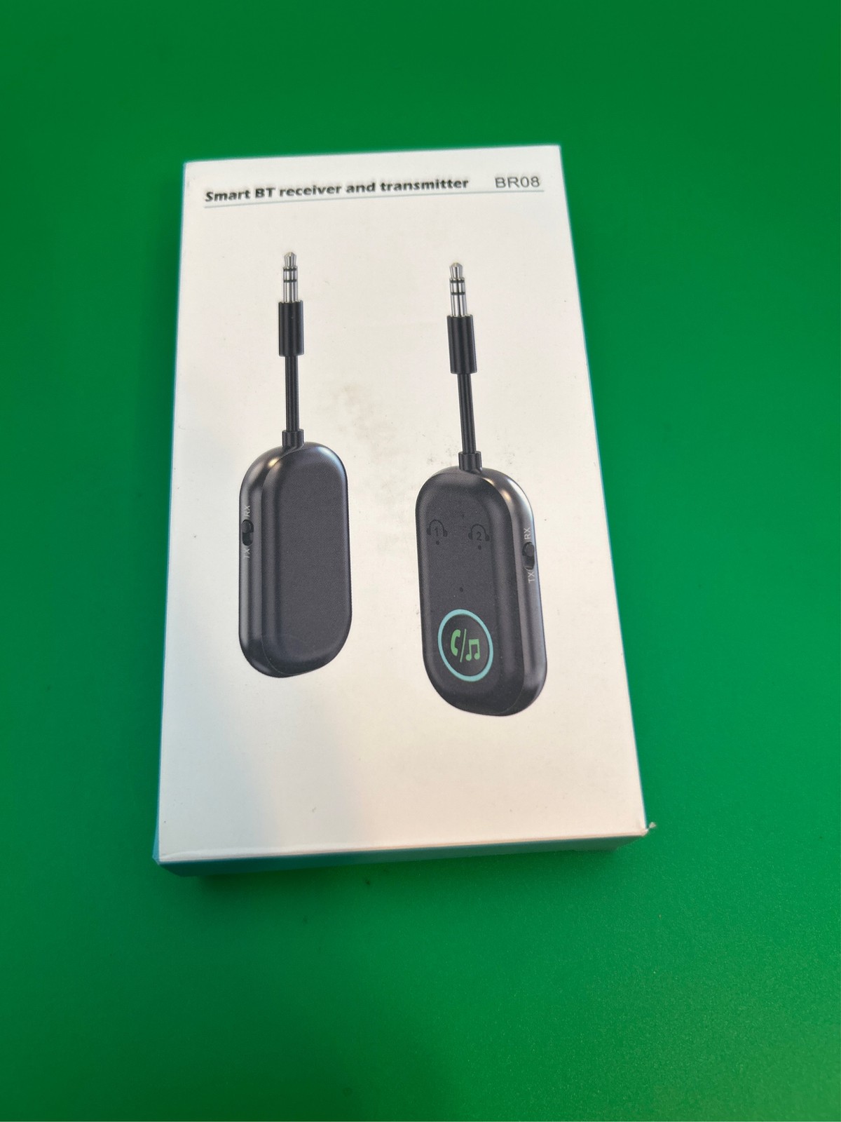 Bluetooth Transmitter Receiver, 3.5MM to Bluetooth 5.3 Transmitter, 2-in-1 Airpl