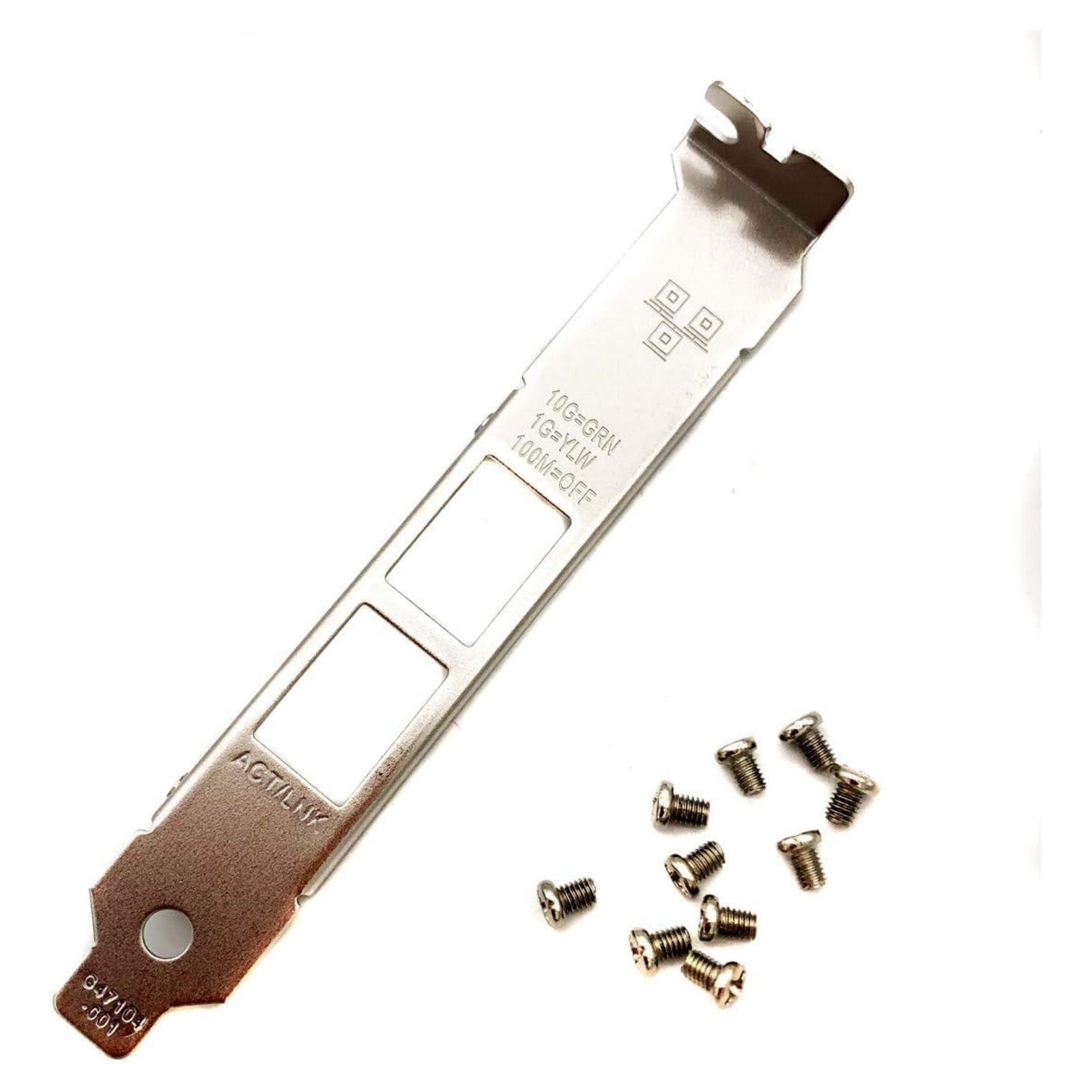 5pcs Generic Full Height Brackets For Intel X540-T2 X550-T2 Network Card