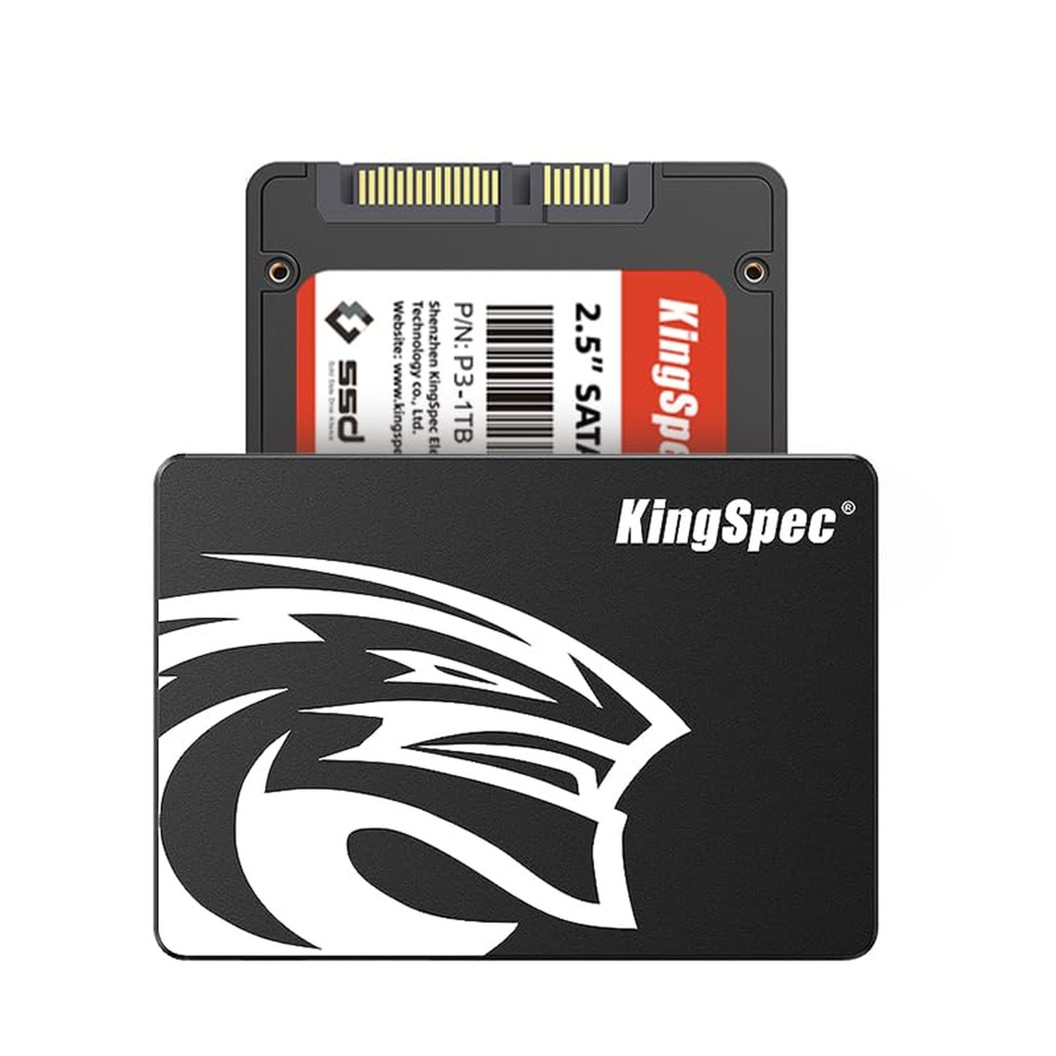 KingSpec 512GB 2.5 SSD SATA III Internal – 550MB/s Read, 520MB/s Write with 3…