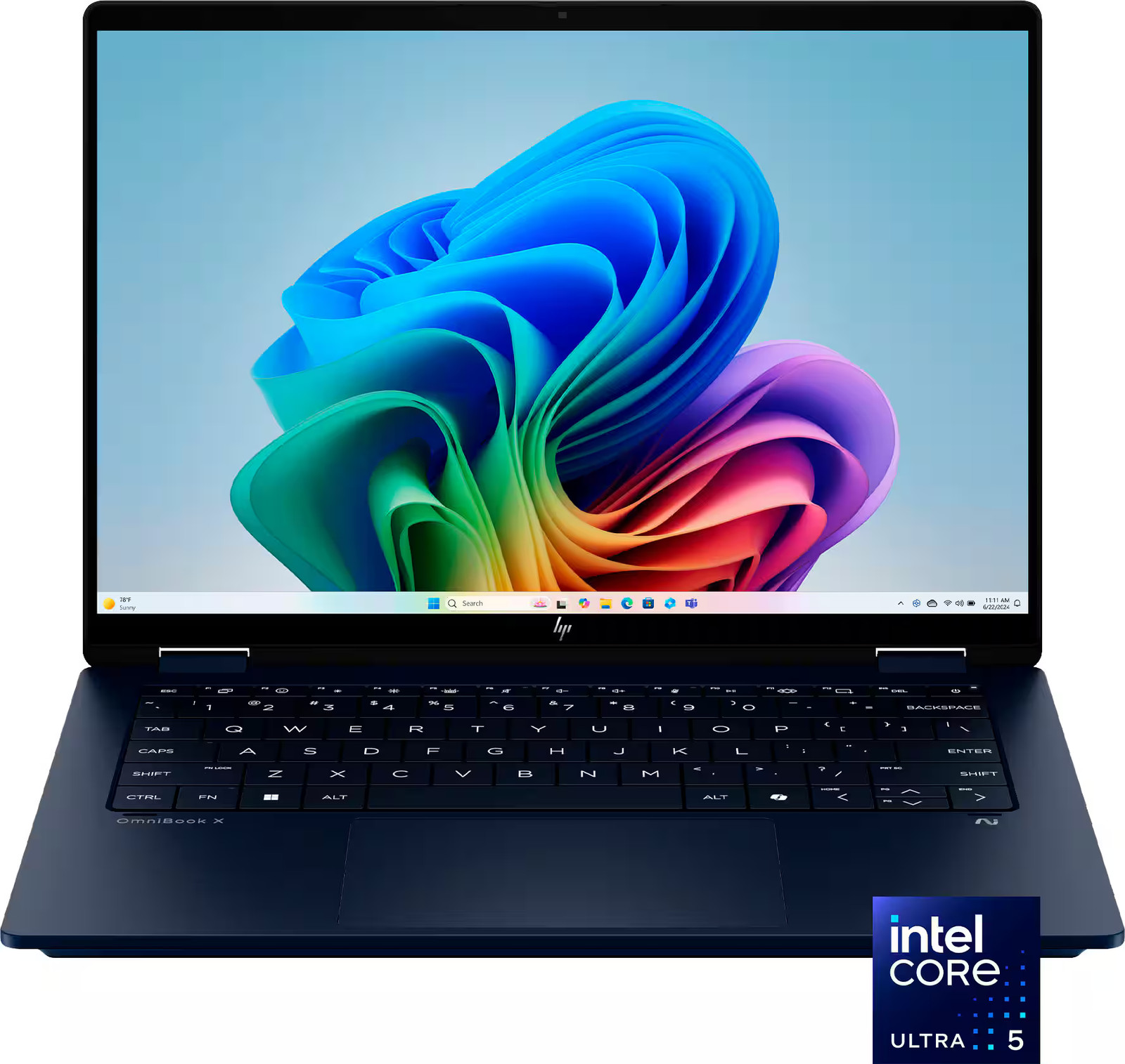 HP – OmniBook X Flip 2-in-1 – Copilot+ PC – 14″ 2K Touch-Screen Laptop – Inte…