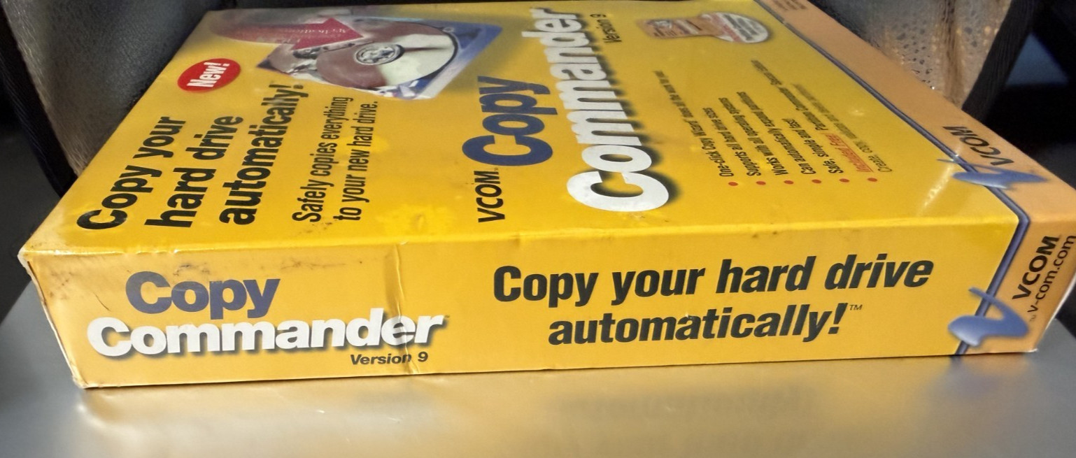 VCOM Partition Commander V9 PC Software New Sealed Retail Box