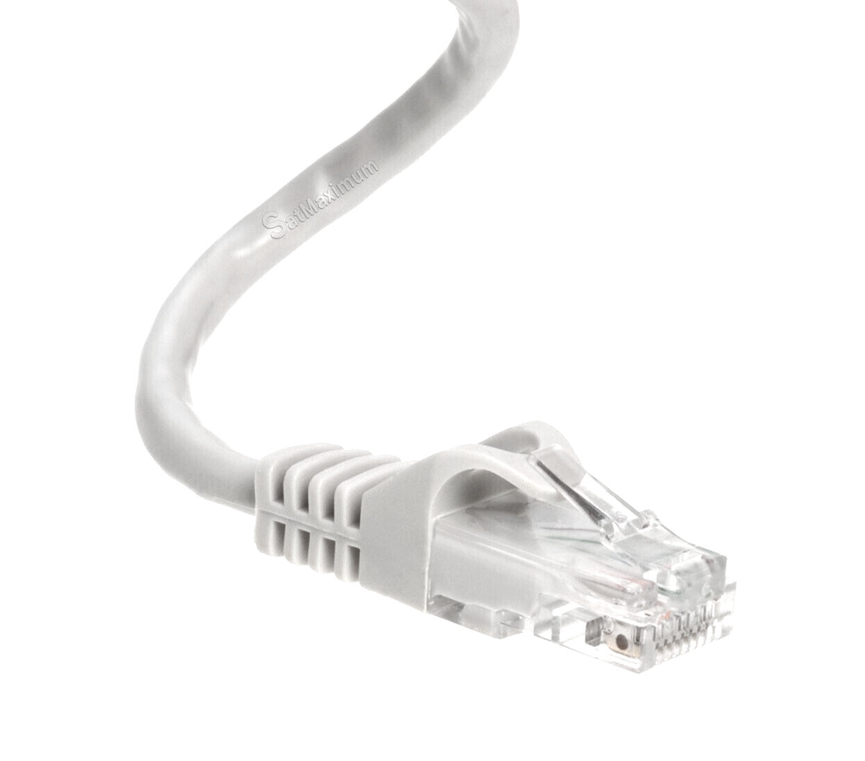 CAT5 Ethernet Patch Cord RJ-45 LAN Network Internet Cable White 25FT – 200FT LOT