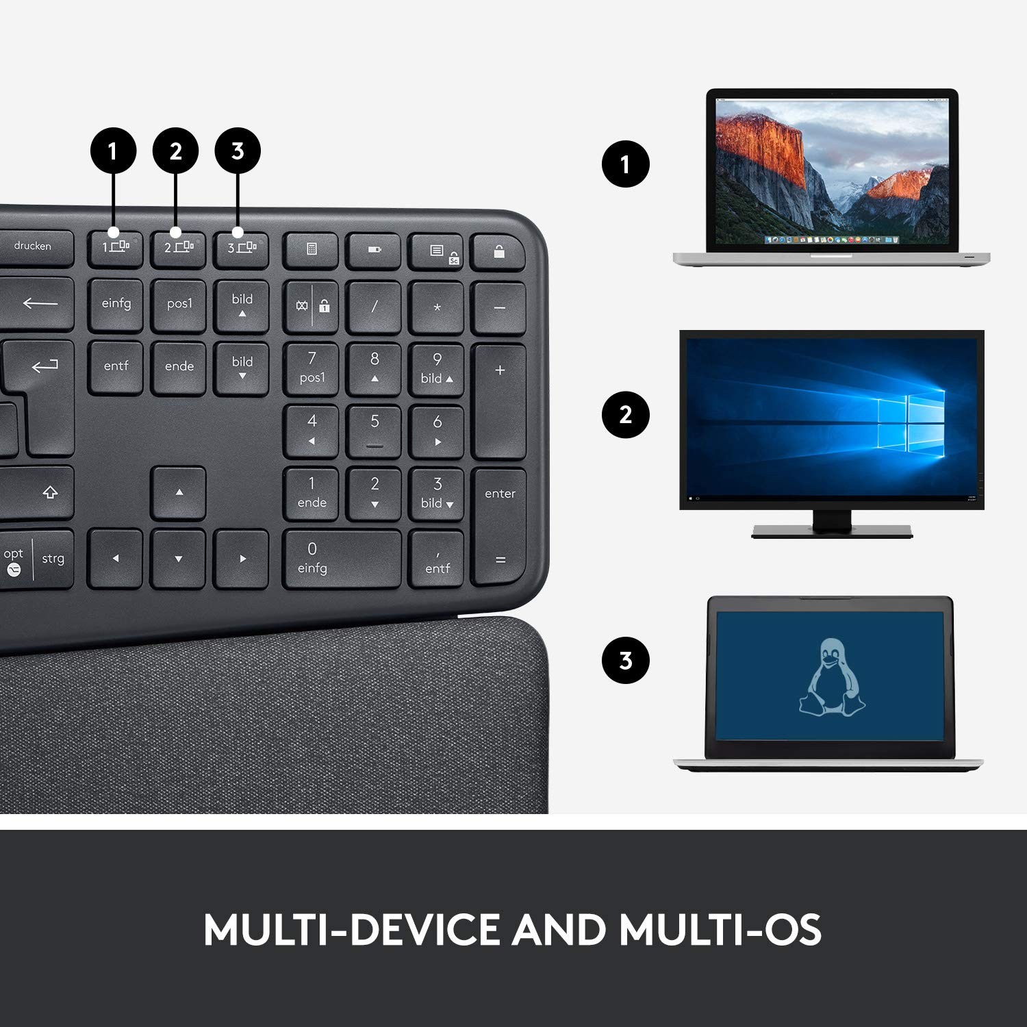 ERGO K860 for Business-GRAPHITE-US-BT 920-010175
