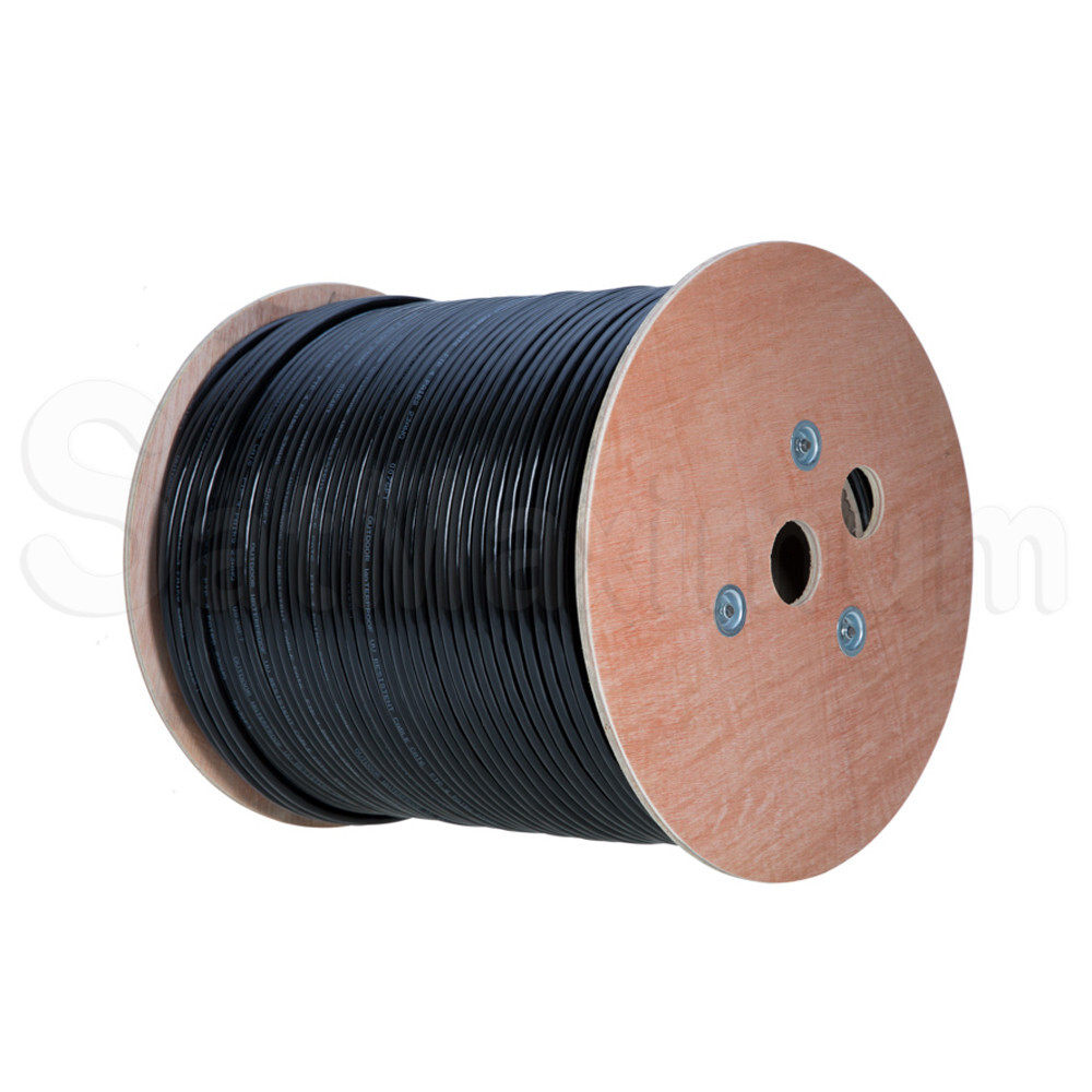 CAT6 1000FT UTP OUTDOOR Ethernet Network Cable 23AWG PE Solid Direct Burial Wire