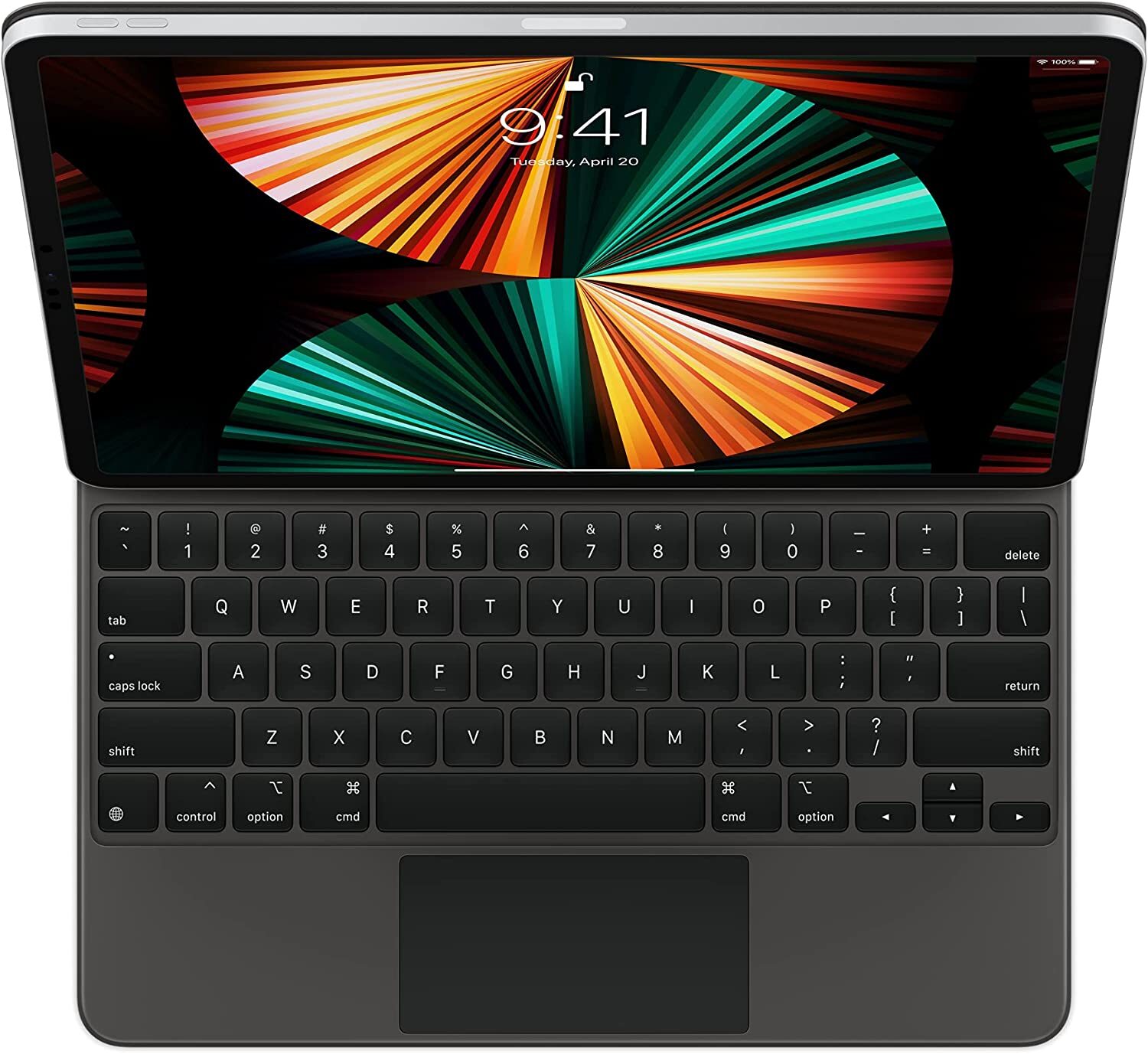 Apple iPad Magic Keyboard for iPad Pro 12.9″ 6th,5th,4th and 3 – Black MJQK3LL/A