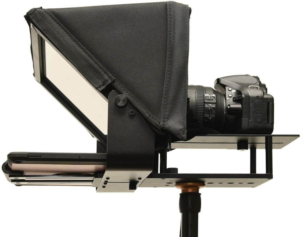 Glide Gear TMP100 Tablet iPad DSLR Video Camera Teleprompter Kit 70/30 Glass