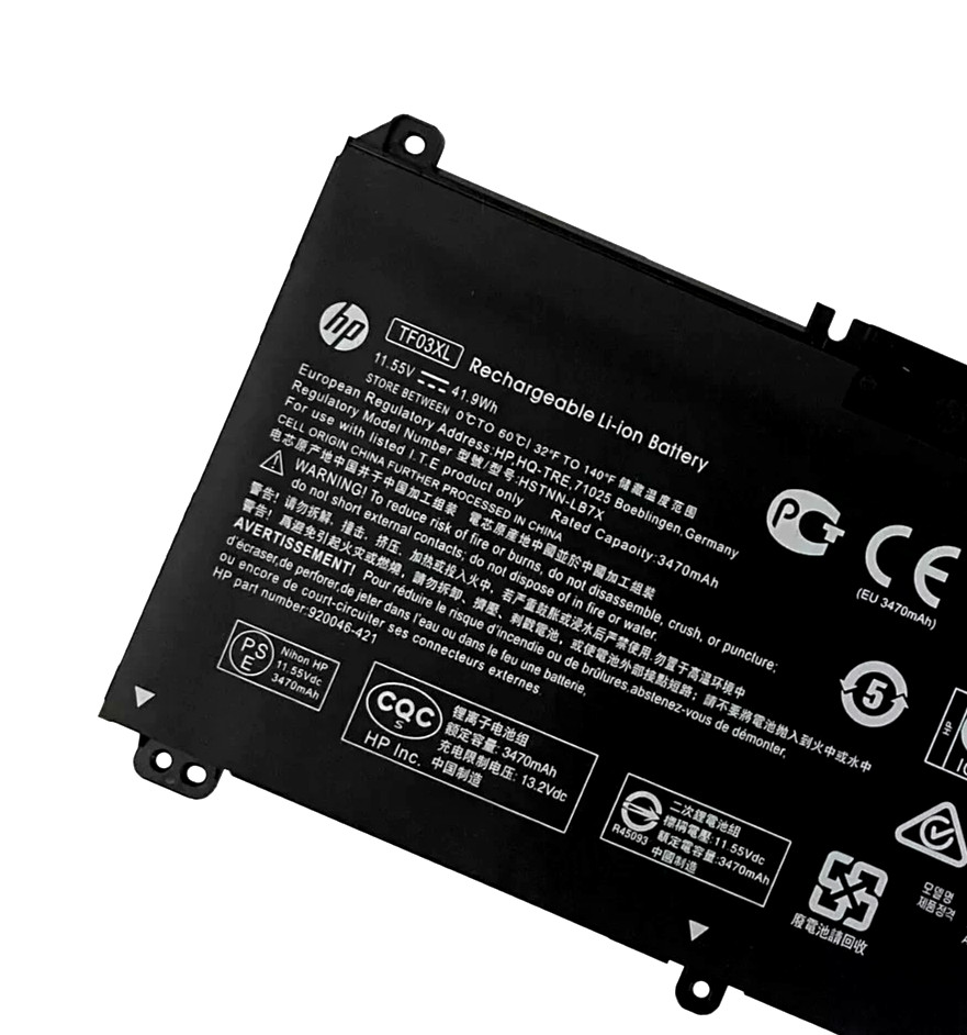 OEM Genuine 41.9Wh TF03XL TF03041 Battery for HP Pavilion 15-CK 15-CC 15-CD US