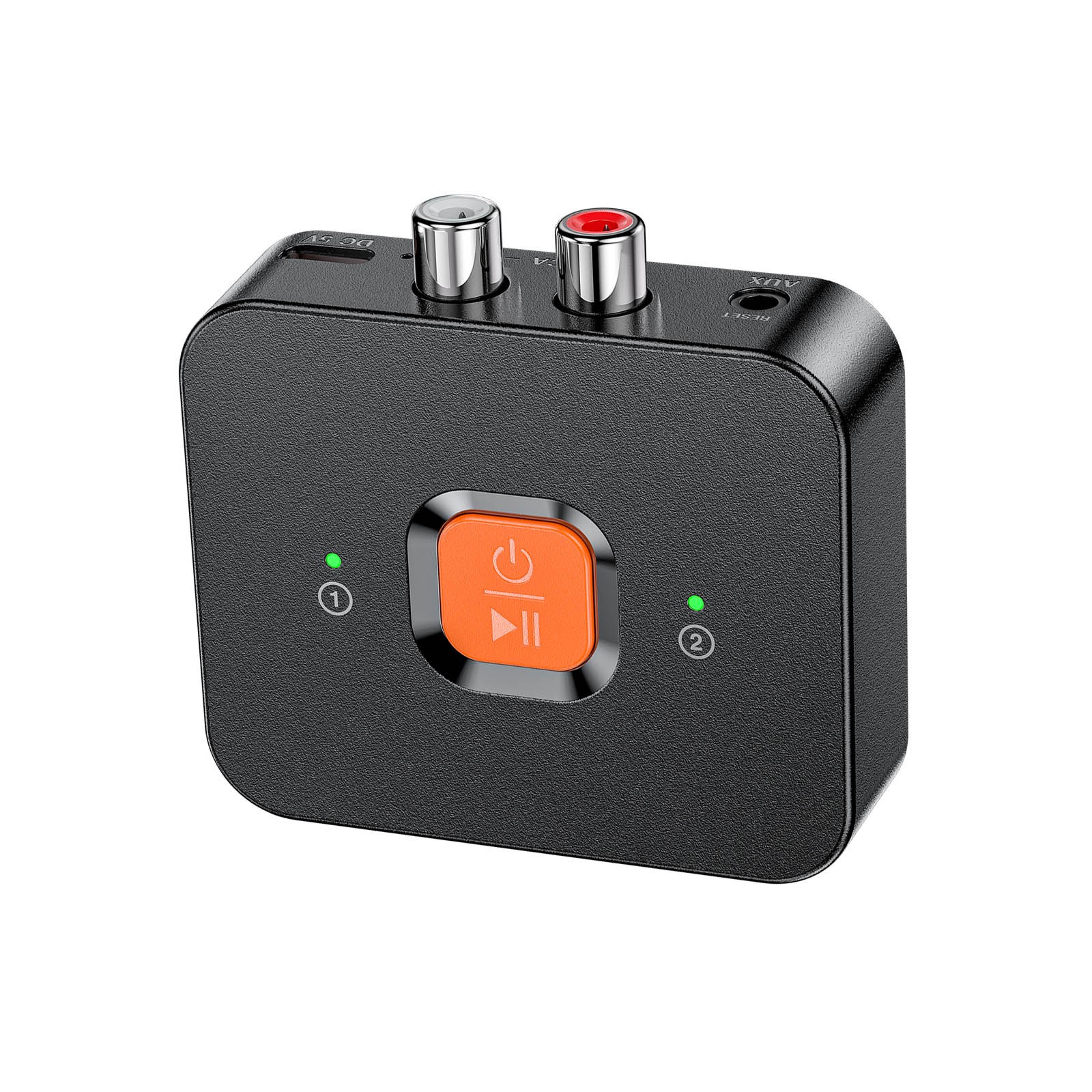 Bluetooth 6.0 Receiver Adapter Wireless Audio 3.5mm Aux RCA for Car Home Stereo