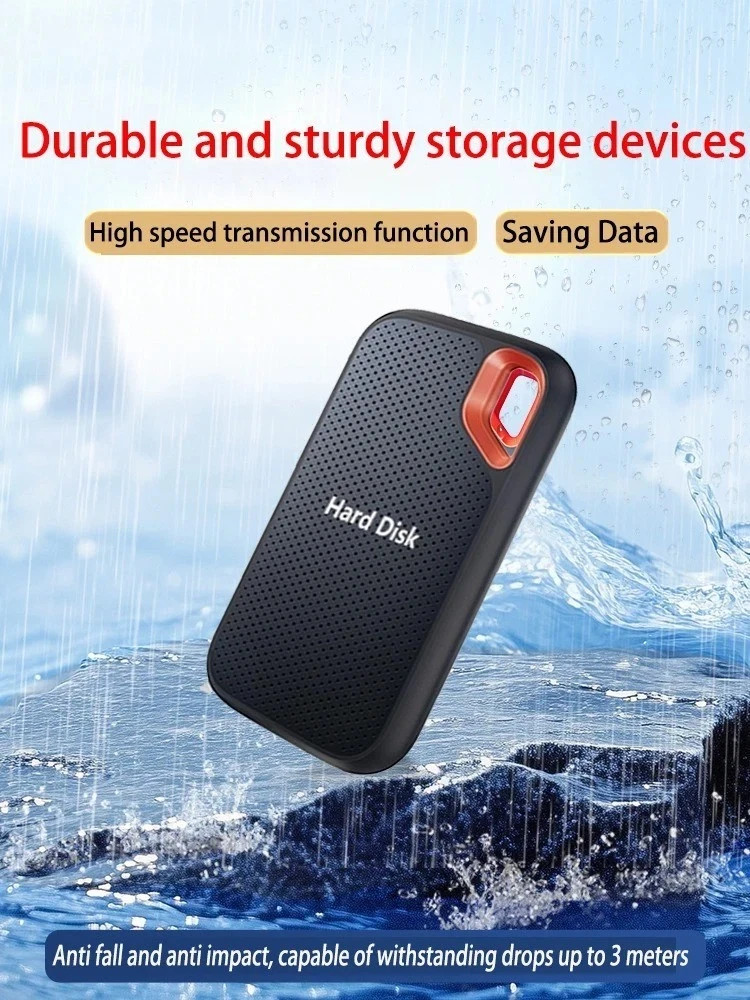 external hard drive 4tb High Speed Capacity Solid State Usb3.2 Laptop Mac And PC