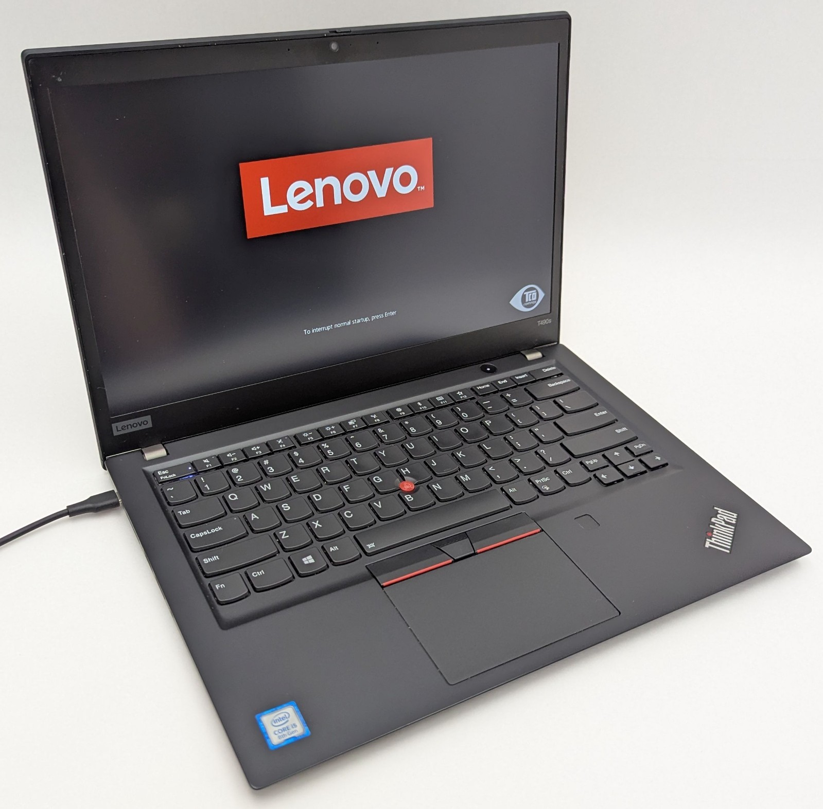 Lenovo ThinkPad T490s 14″ Laptop i5-8265U 1.60GHz 8GB RAM 256GB NVMe SSD Win 11