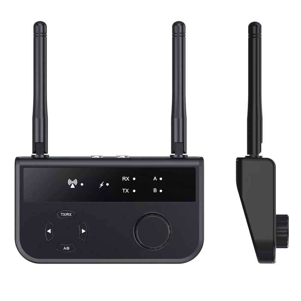 Bluetooth 5.3 Transmitter Receiver Long Range For TV Home Stereo Audio Adapter