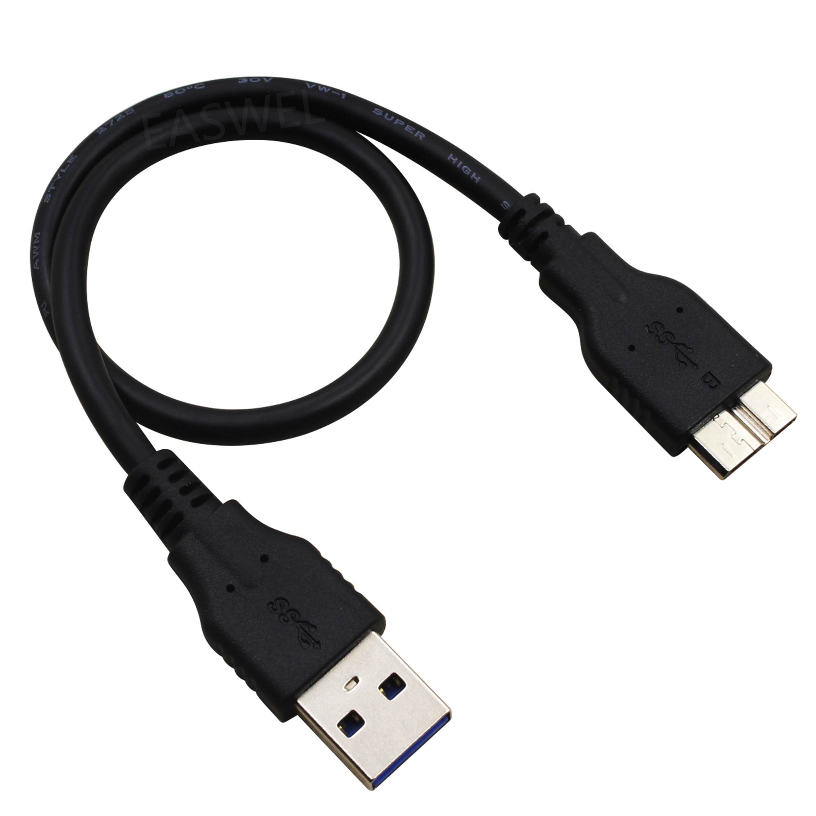 30CM USB 3.0 CABLE CORD FOR For Seagate Backup Plus Desktop External Hard Drive