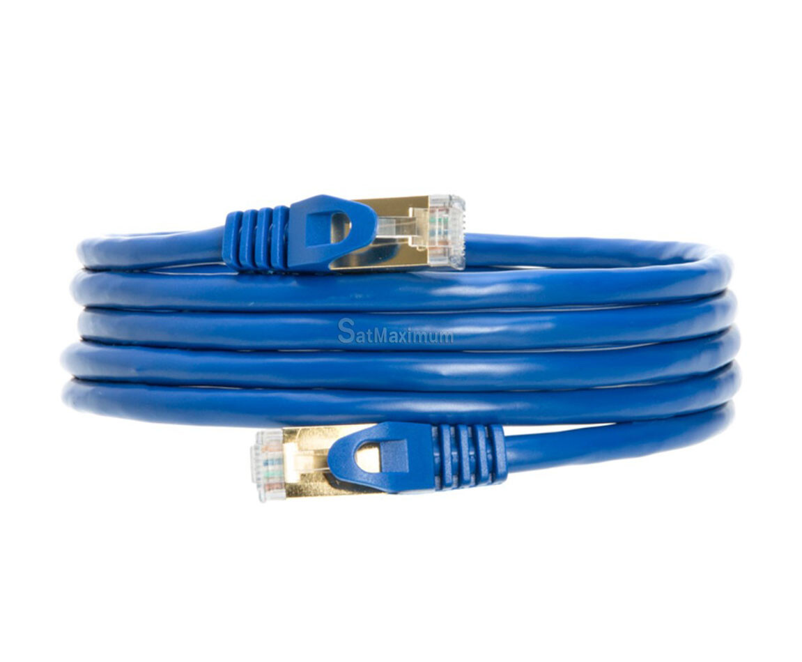 Cat7 Ethernet Network Cable High Speed Shielded LAN Wire Patch Cord RJ45 – LOT