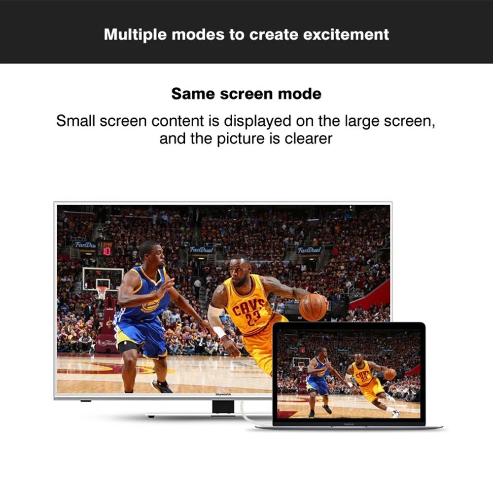 Display Port to HDMI Cable DP Adapter Converter Audio Video PC HDTV 1080P 60Hz