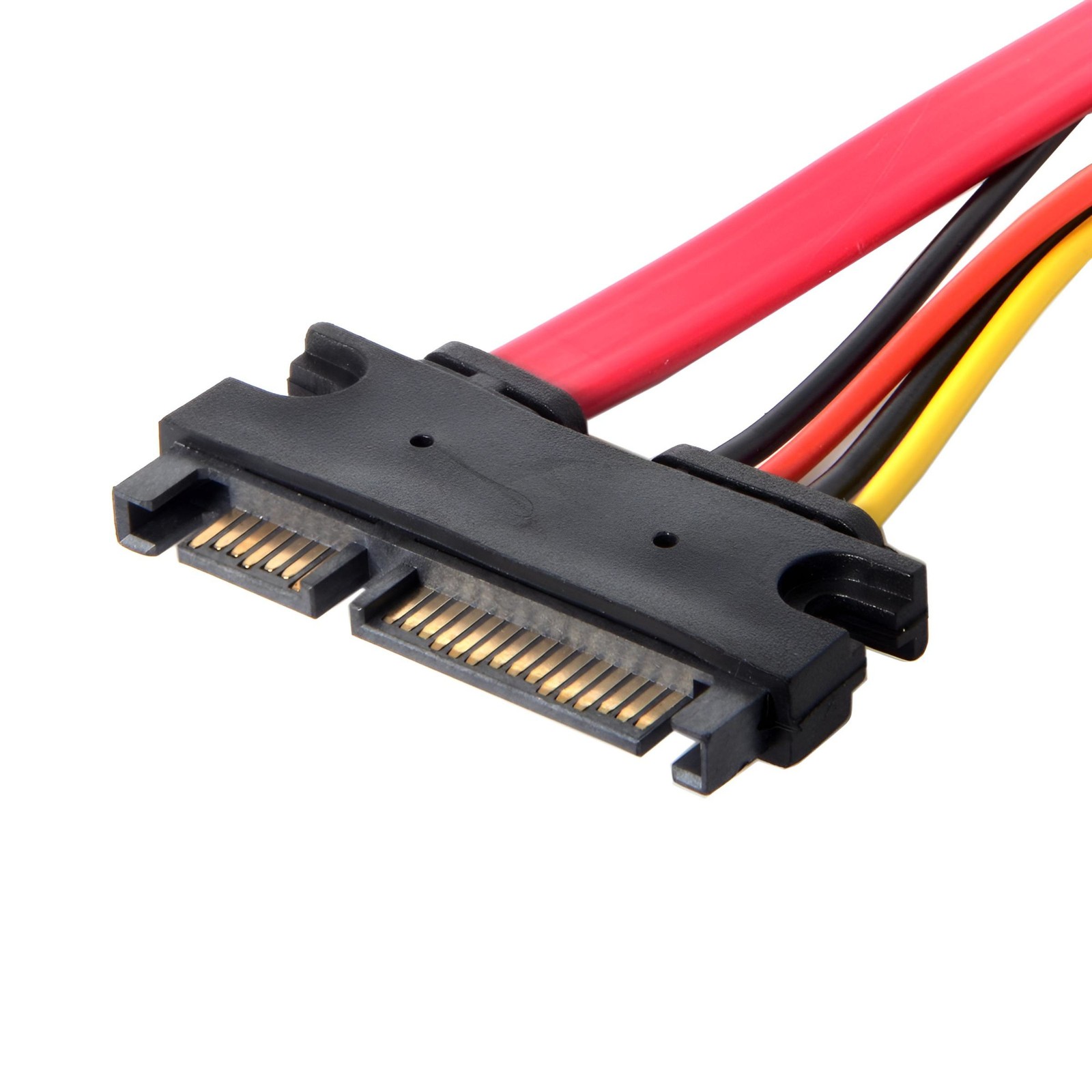 15+7 Pin SATA HDD Extension Cable Data & Power Male to Female