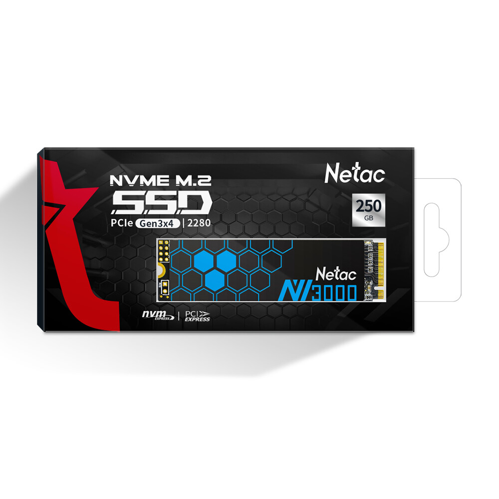 Netac Internal SSD 1TB Solid State Drive M.2 2280 PCIe Gen 3 x4 NVMe 3100MB/s