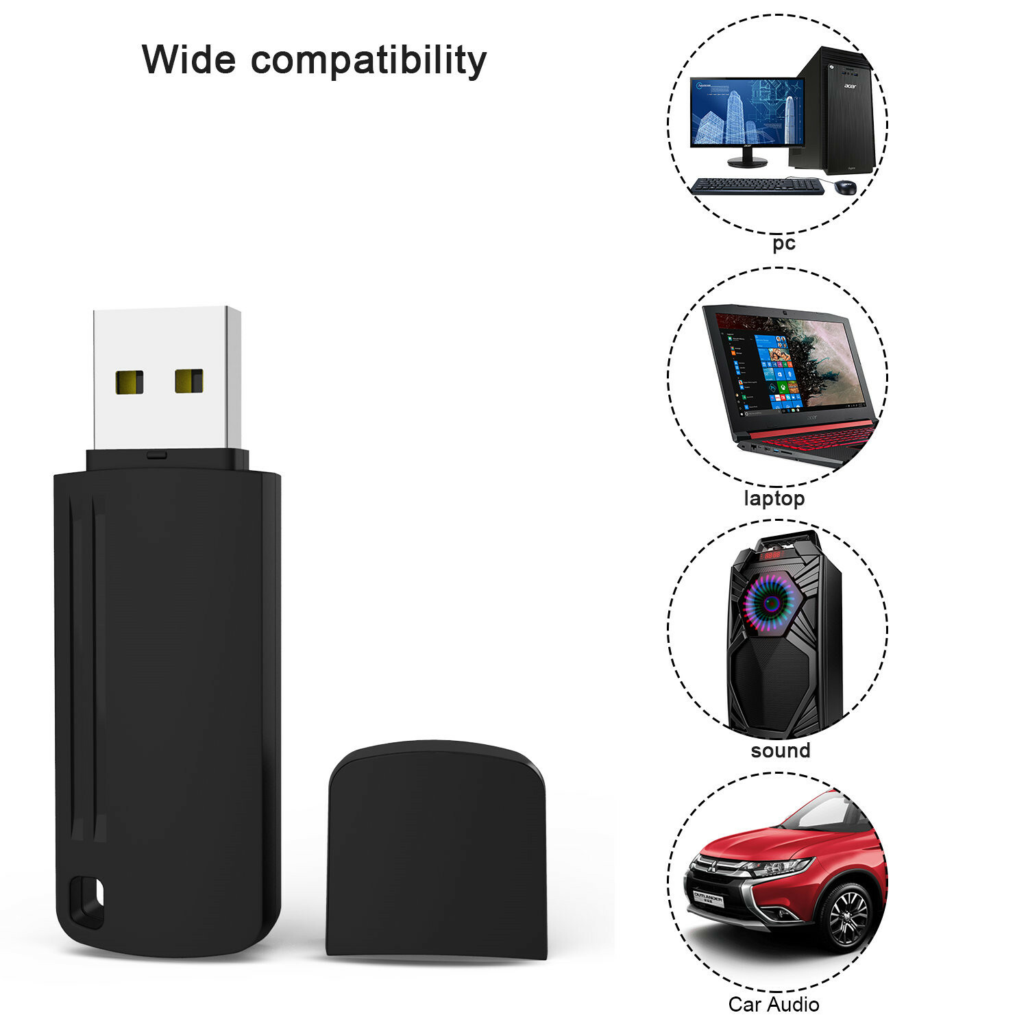 1-100PCS USB 3.0 Flash Drive Storage U Disk Memory Stick Data Thumb Pendrive LOT