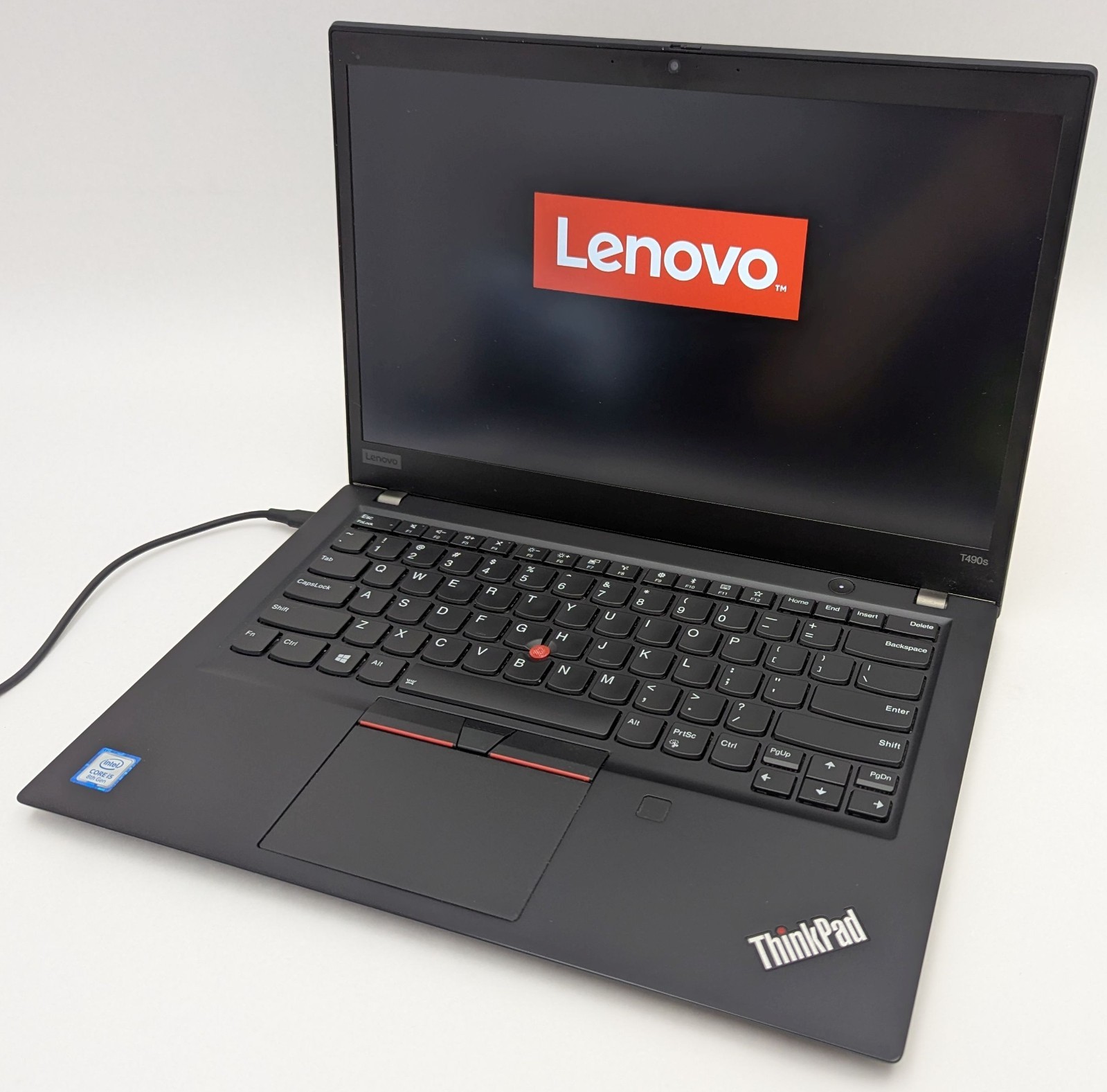 Lenovo ThinkPad T490s 14″ Laptop i5-8265U 1.60GHz 8GB RAM 256GB NVMe SSD Win 11