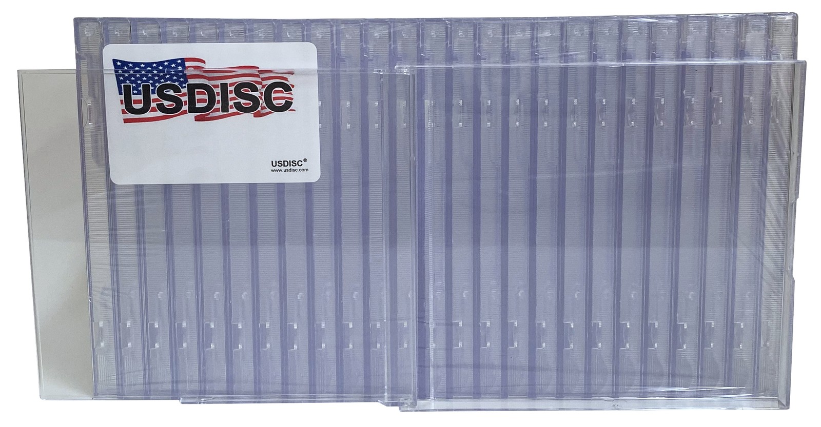 USDISC Calendar Display Case Standard 10.4mm, (Clear) Lot
