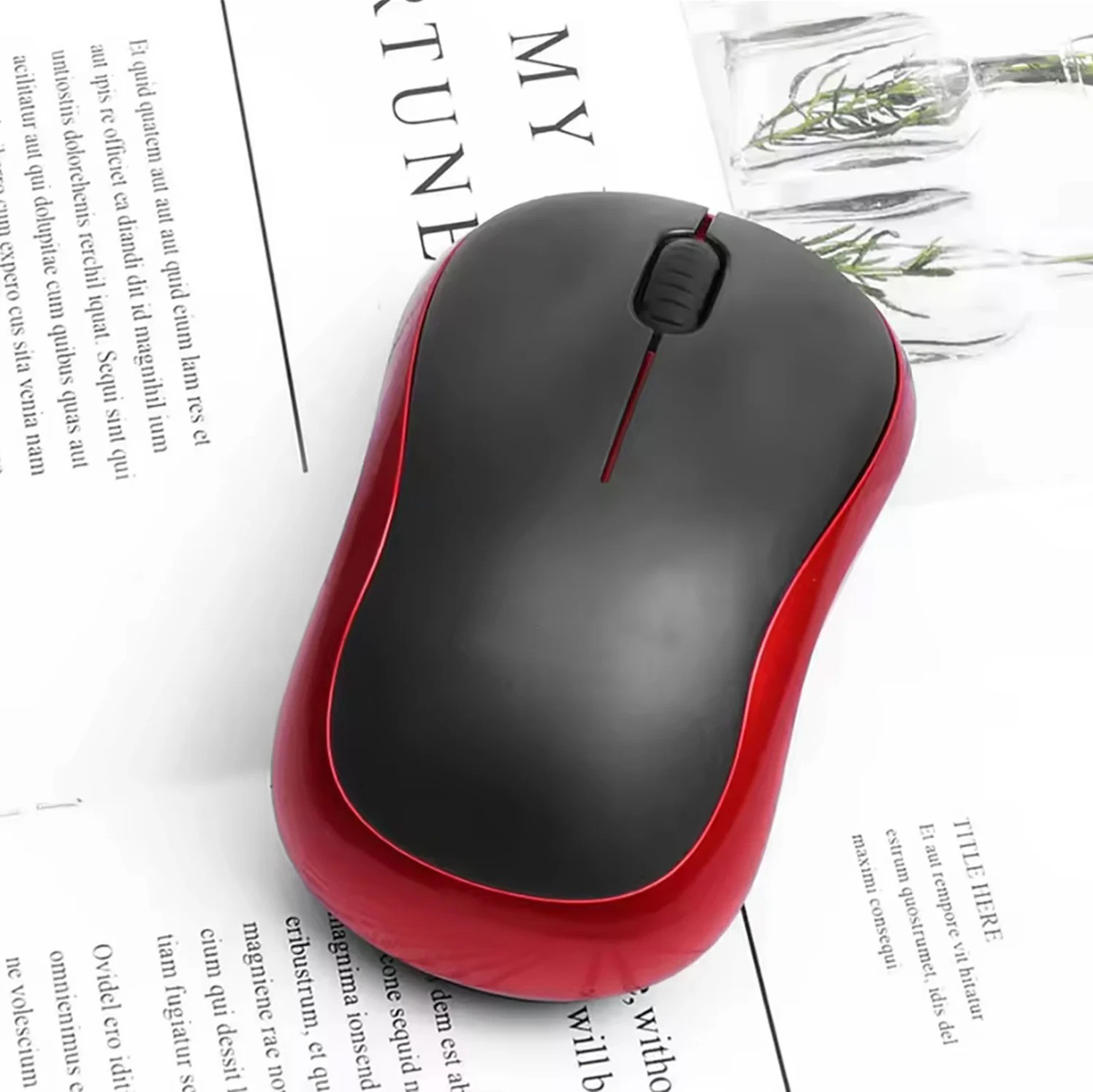 Logitech M185 Wireless Mouse 2.4Ghz USB 1000DPI Mice USB Receiver Mute Optical N