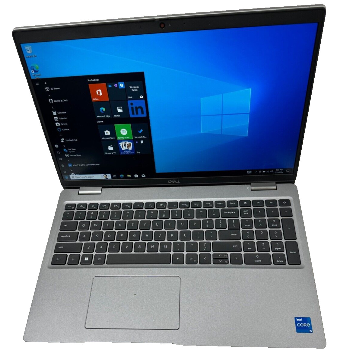 Dell Precision 3560 – 3.0 GHz i7-1185G7 32GB 512GB SSD Webcam -T500