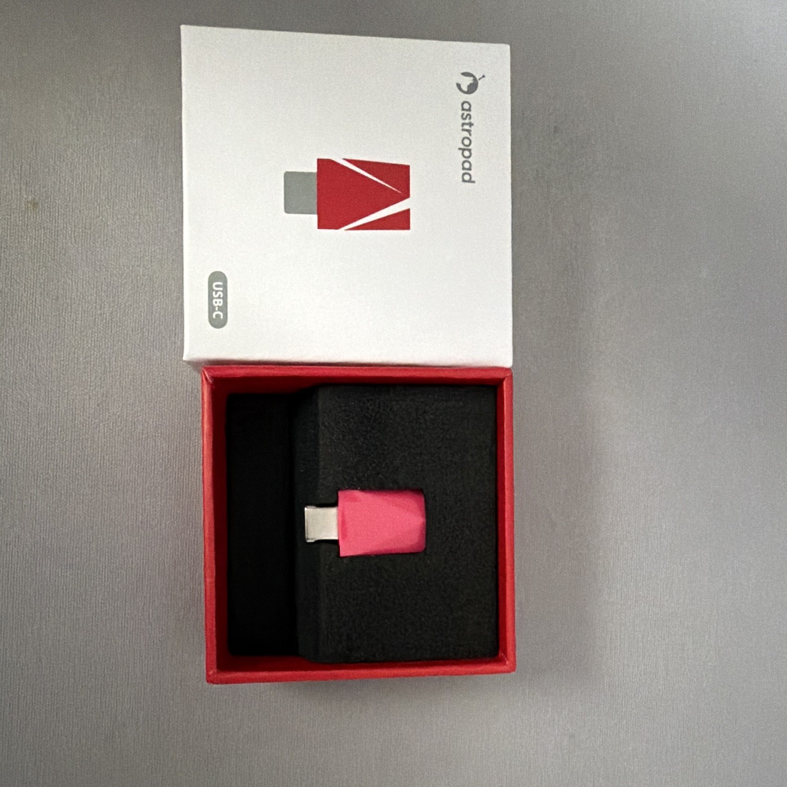 Astropad Portable USB-C to Apple Lightning AV Adapter/Converter, Pink