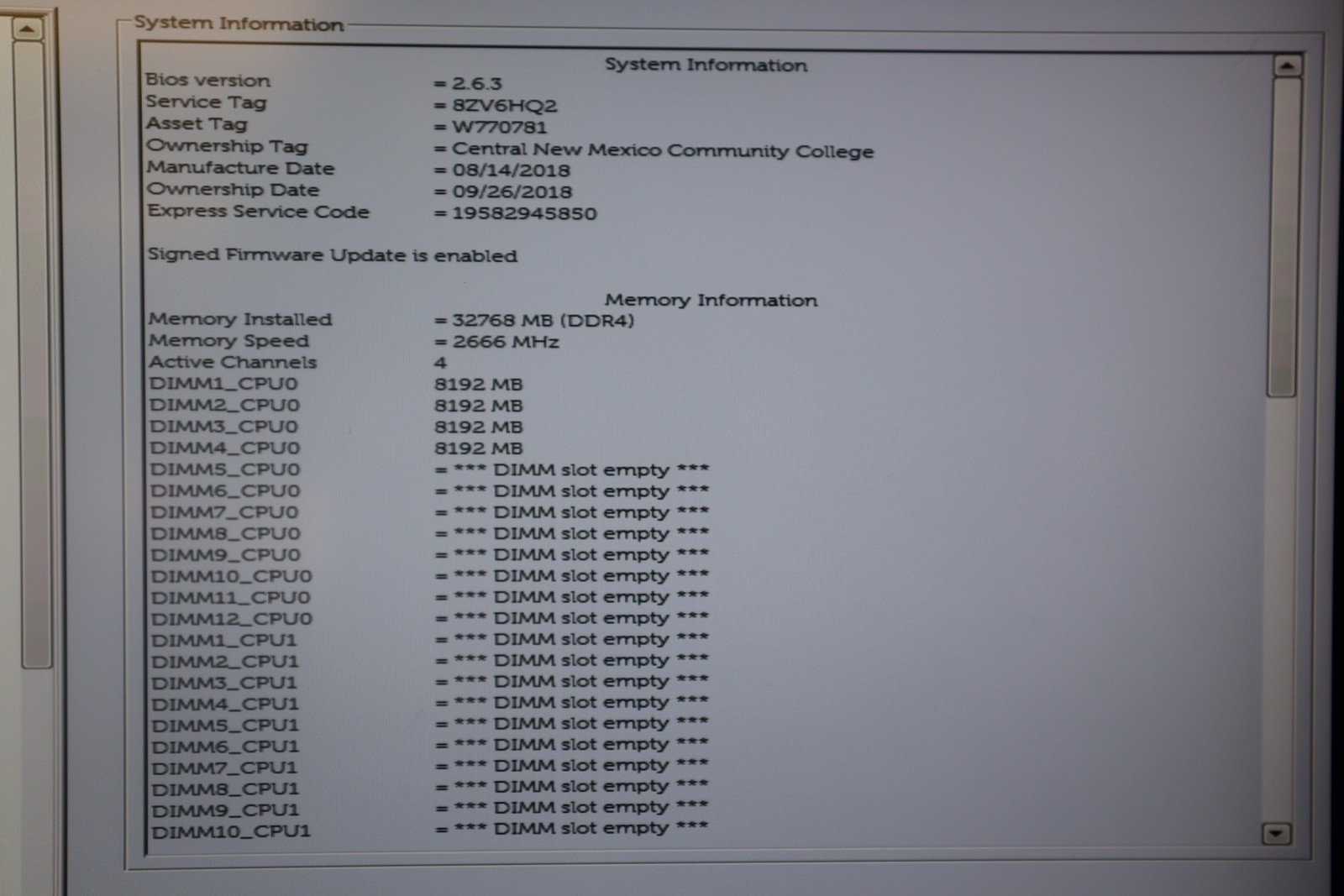 Dell Precision 7920 Desktop Intel Xeon Gold 6128 3.40GHz 32GB RAM No HDD No OS