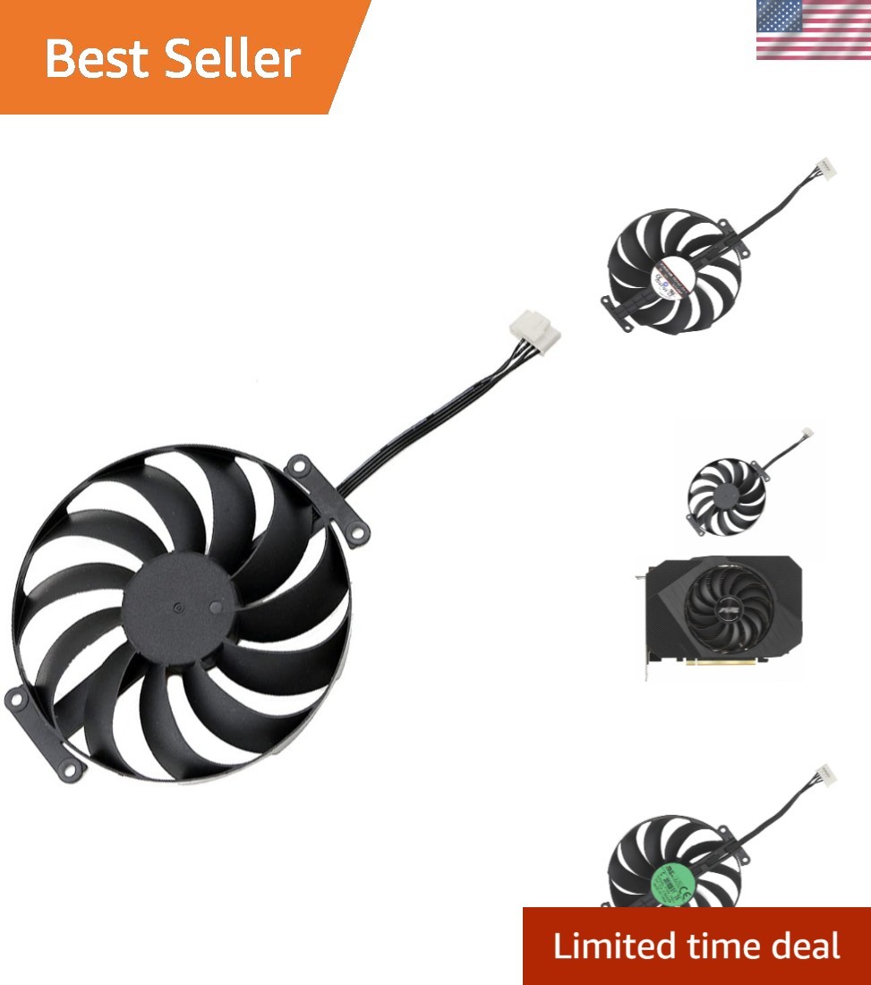 Efficient 95mm Graphics Cooling Fan for ASUS RTX 3050/3060 – Low Noise Level