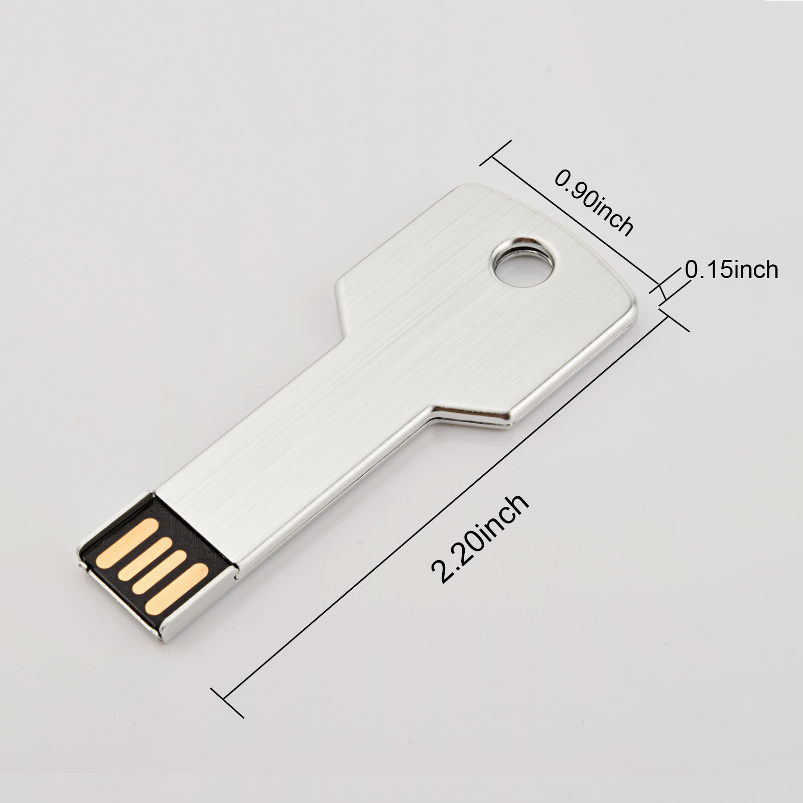 Key Shape USB 2.0 Flash Drives 64GB Memory Stick USB Thumb Drives LOT