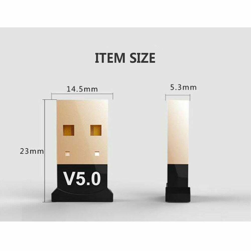 NEW USB Bluetooth 5.0 & 4.0 Wireless Audio Music Stereo Adapter receiver USA LOT