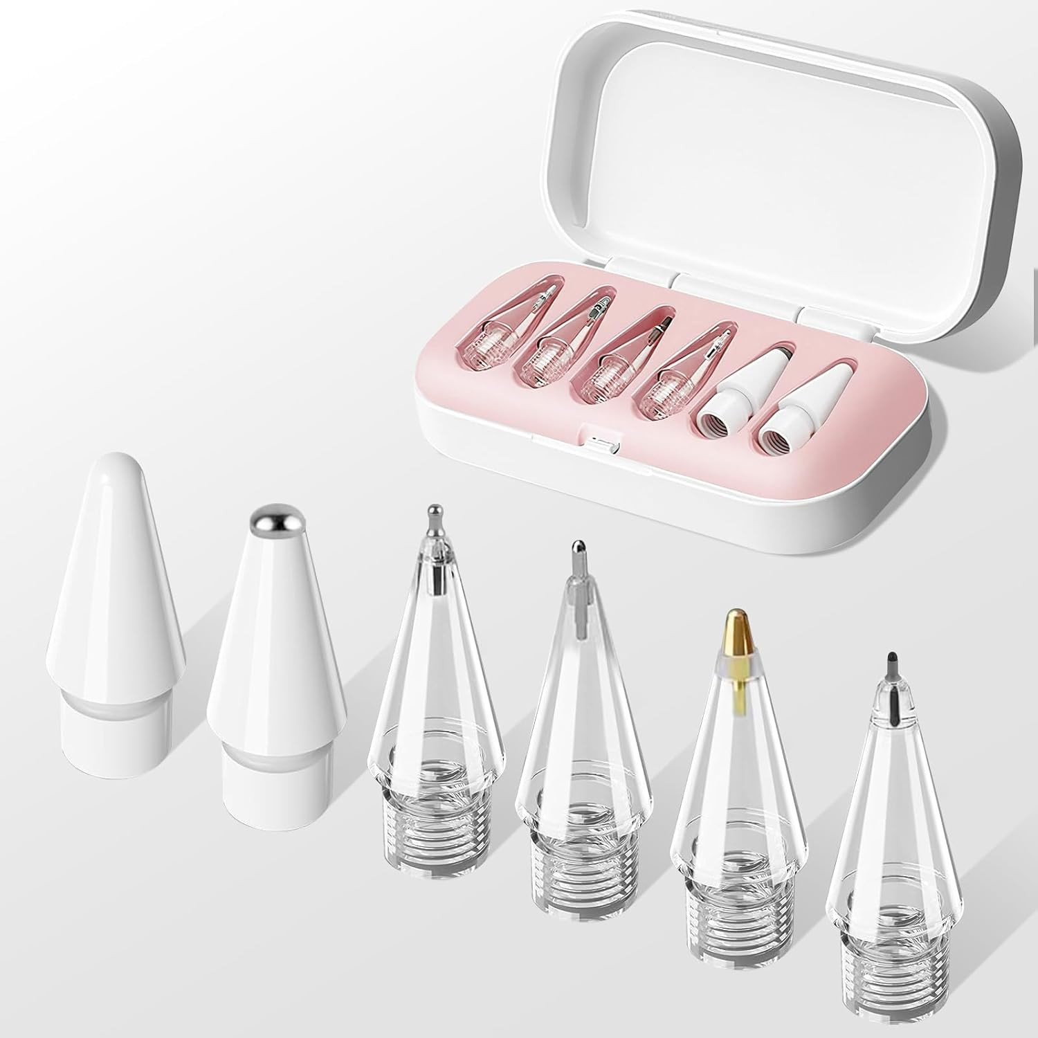 Replacement Tips for Apple Pencil Pro/2Nd Gen/1St Gen/Usb C, 6 Pack Apple Pencil