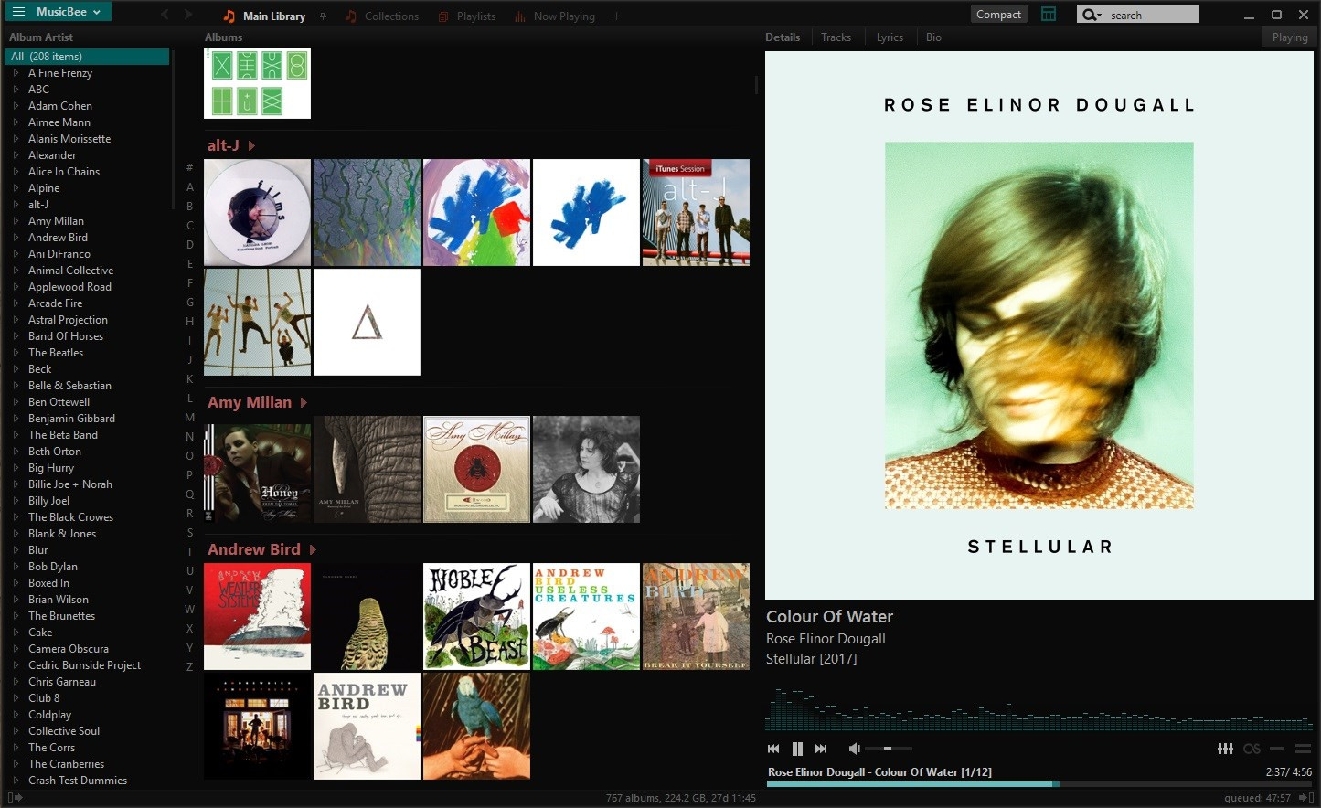 MusicBee – The Ultimate Music Manager and Player for Windows.