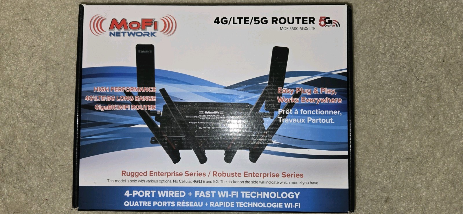 MOFI Mobile Router MOFI5500-5GXeLTE 5G/LTE/4G
