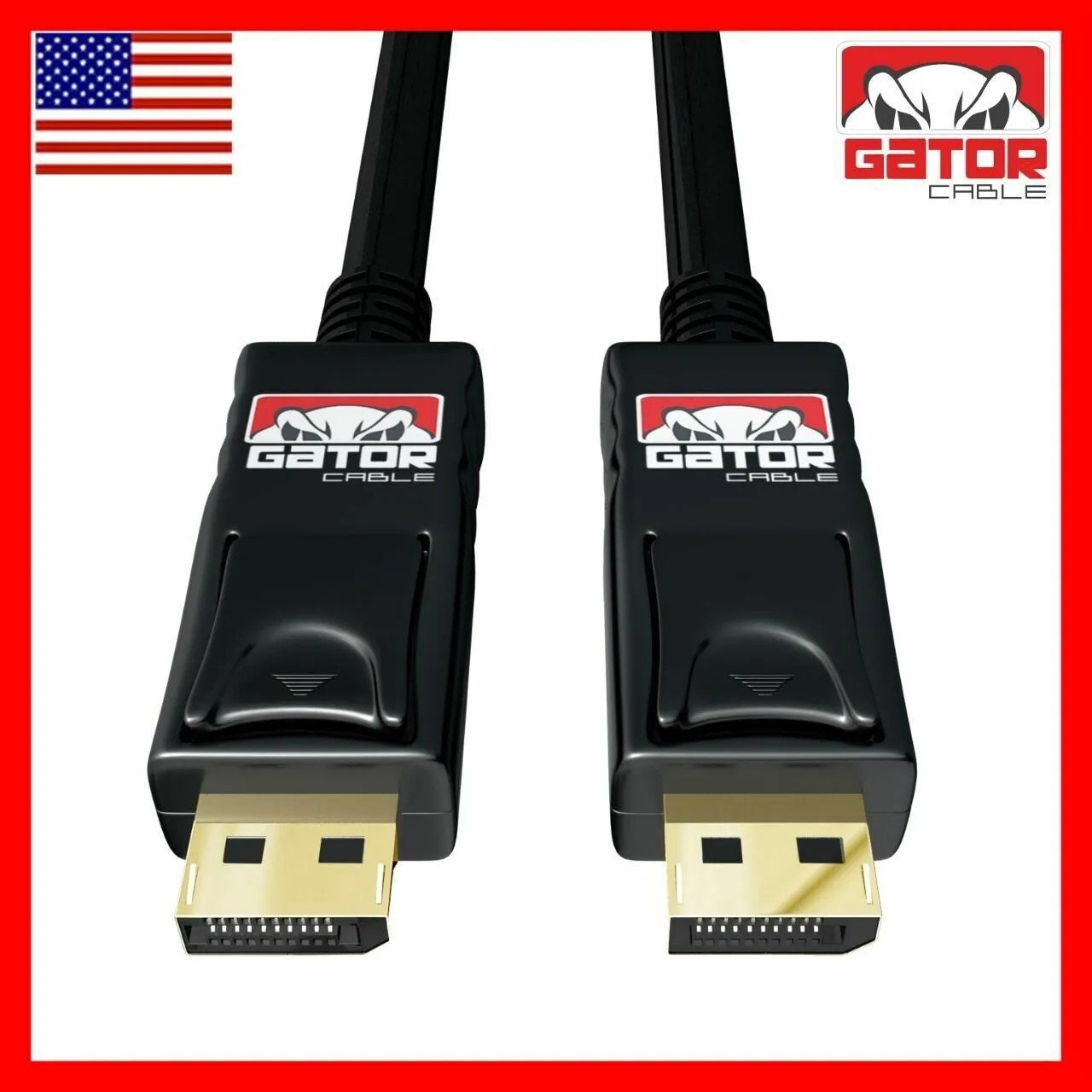 DisplayPort To DisplayPort Cable Male to Male 4K 60Hz Audio Video Display 6FT