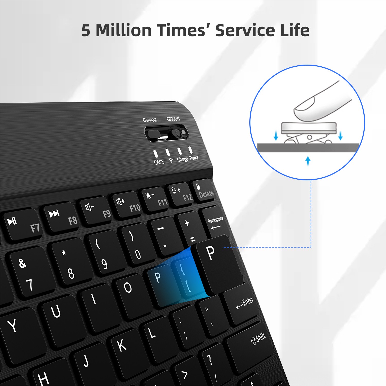 RGB Wireless Backlit Gaming Keyboard and Mouse Set USB Rechargeable – 7 Colors